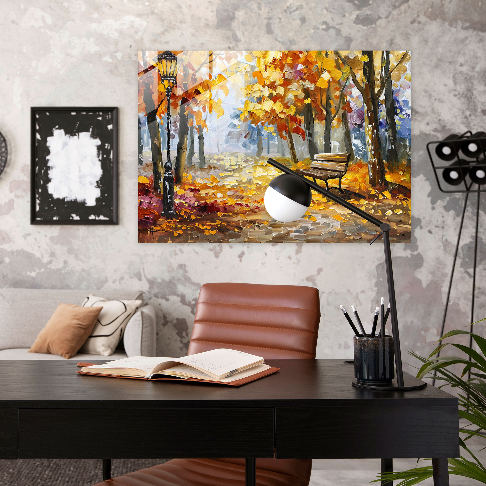 Leonid Afremov Glass Print - Leonid Afremov, Wall Decoration, Home Decoration, Glass Wall Art