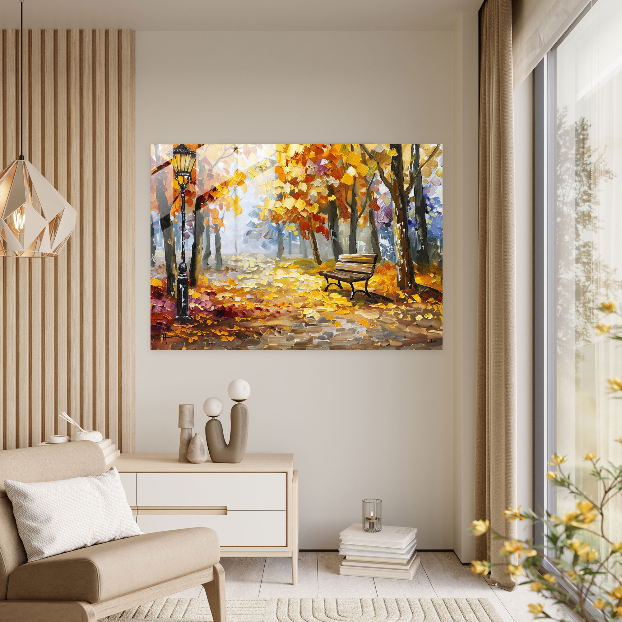 Leonid Afremov Glass Print - Leonid Afremov, Wall Decoration, Home Decoration, Glass Wall Art