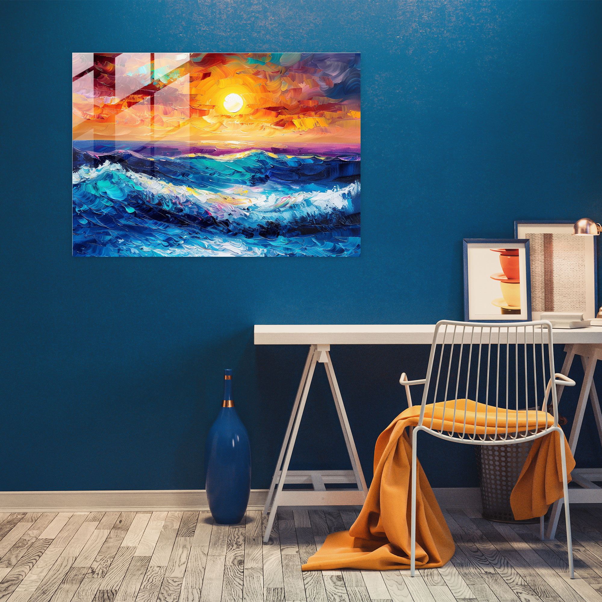 Leonid Afremov Glass Print - Leonid Afremov, Leonid Afremov, Glass Print, Wall Decoration