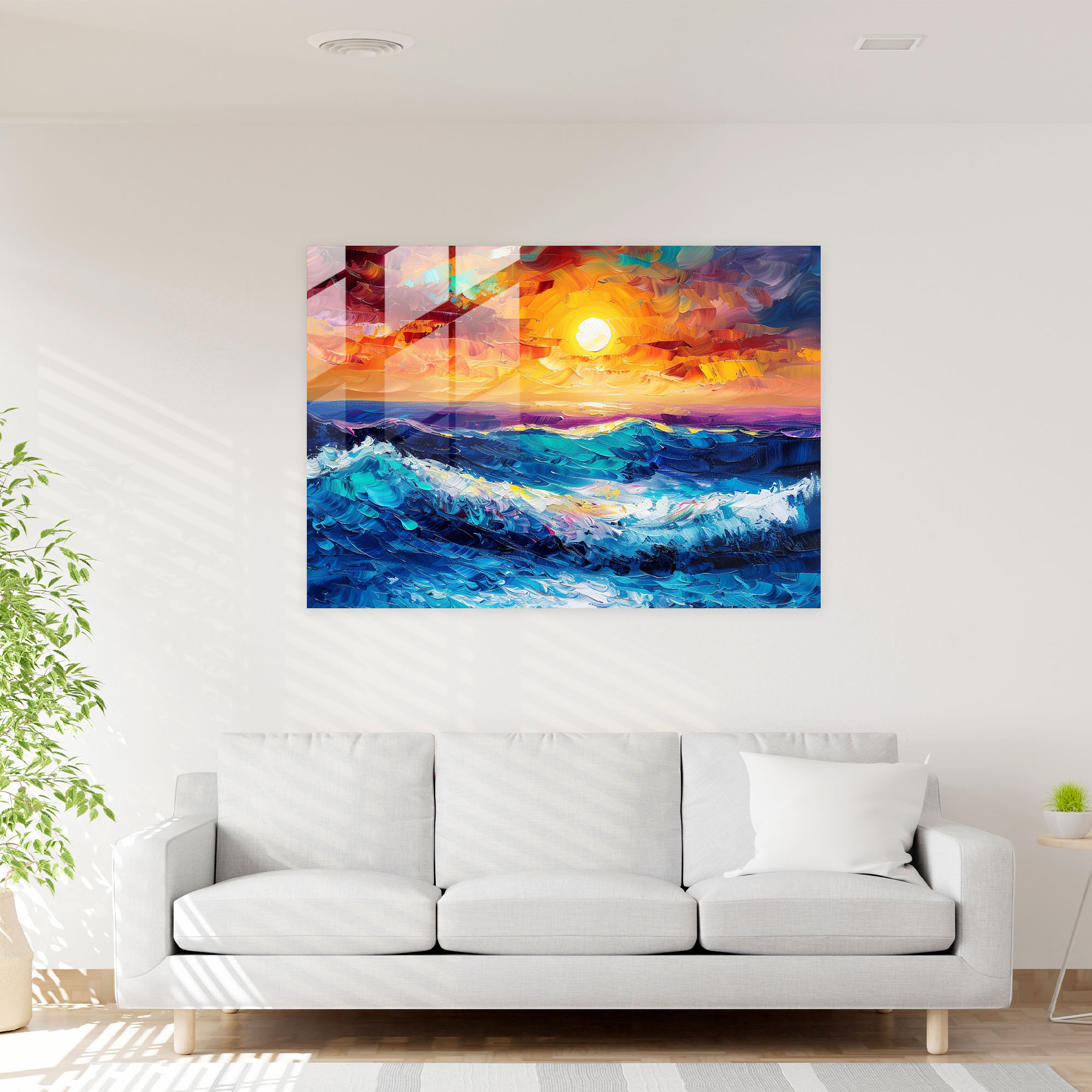 Leonid Afremov Glass Print - Leonid Afremov, Leonid Afremov, Glass Print, Wall Decoration