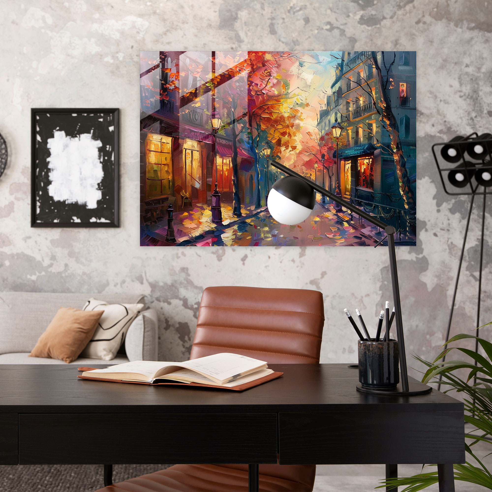 Leonid Afremov Glass Wall Art - Leonid Afremov, Home Decoration, Glass Wall Art, Modern Art
