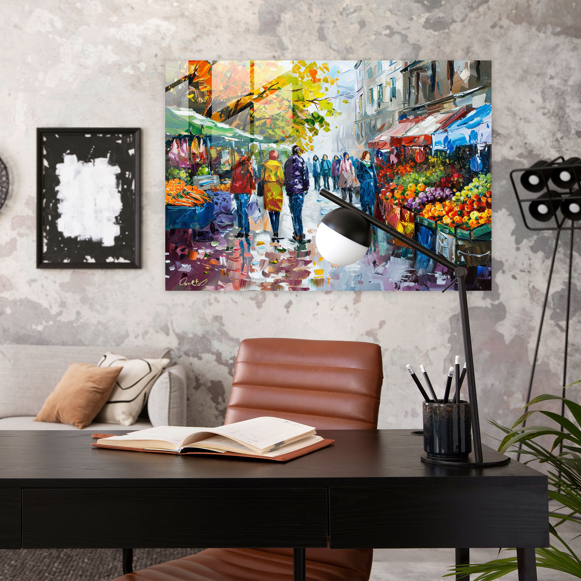 Leonid Afremov Glass Wall Art - Leonid Afremov, Modern Art, Glass Print, Glass Wall Art