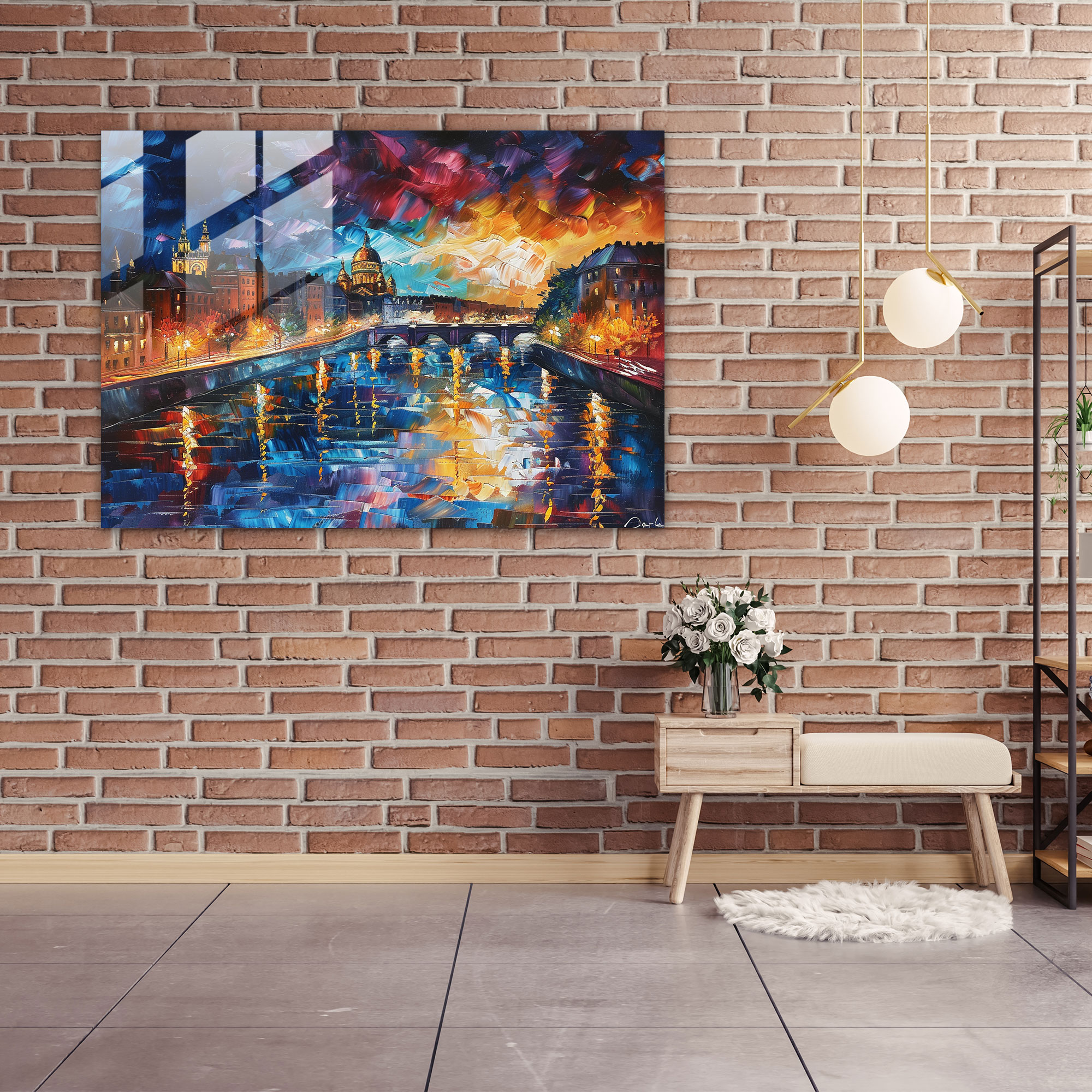 Leonid Afremov Glass Print - Leonid Afremov, Glass Wall Art, Wall Decoration, Glass Print