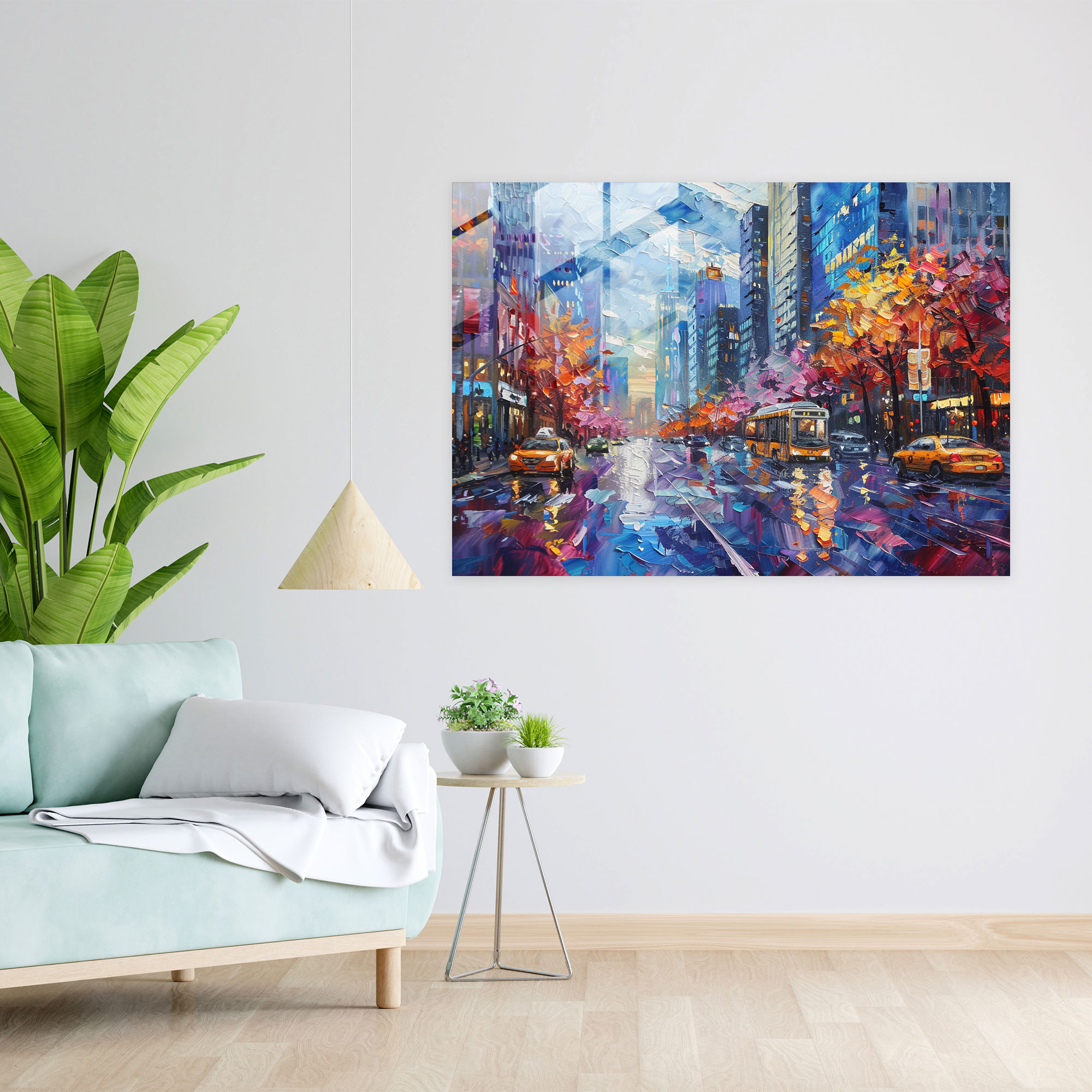 Leonid Afremov Glass Print Home Decoration - Leonid Afremov, Leonid Afremov, Glass Wall Art, Modern Art