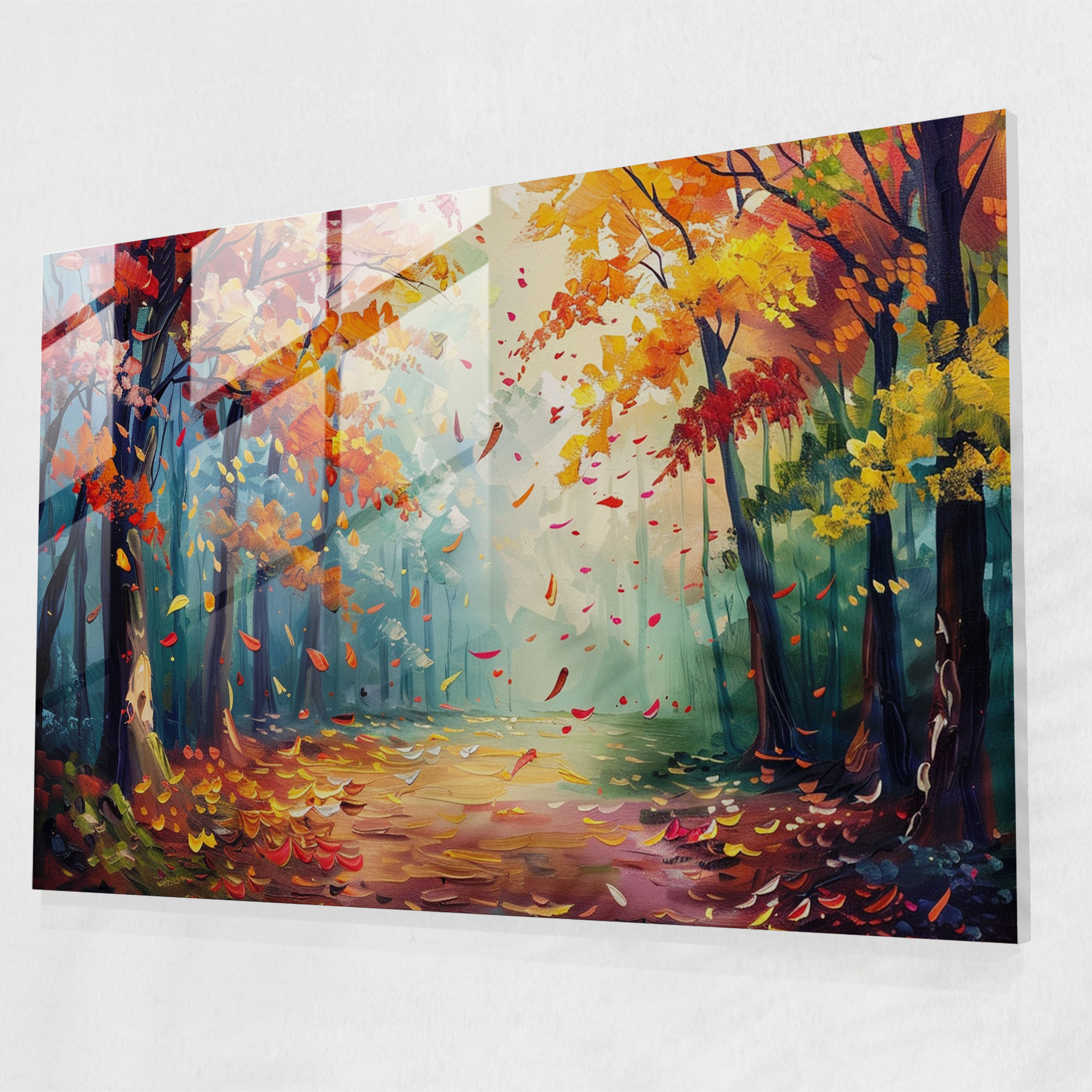 Leonid Afremov Glass Wall Art Modern Art - Leonid Afremov, Home Decoration, Glass Art, Glass Wall Art
