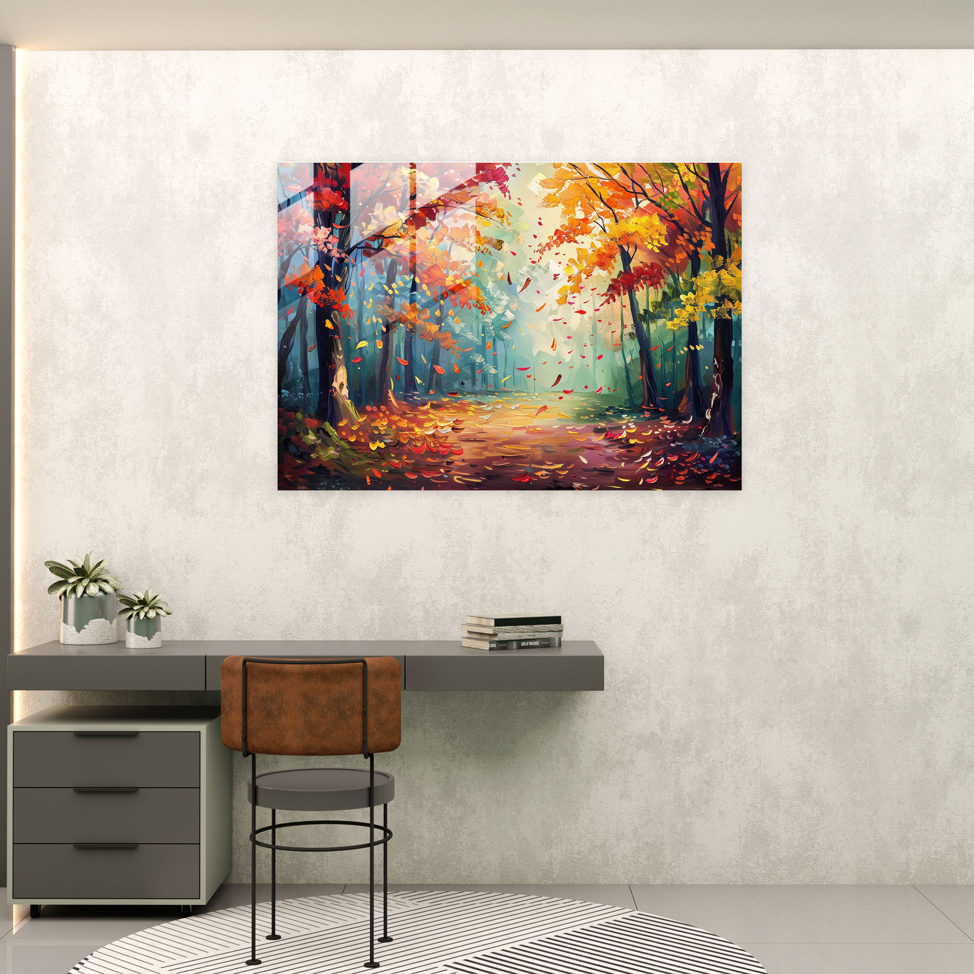 Leonid Afremov Glass Wall Art Modern Art - Leonid Afremov, Home Decoration, Glass Art, Glass Wall Art