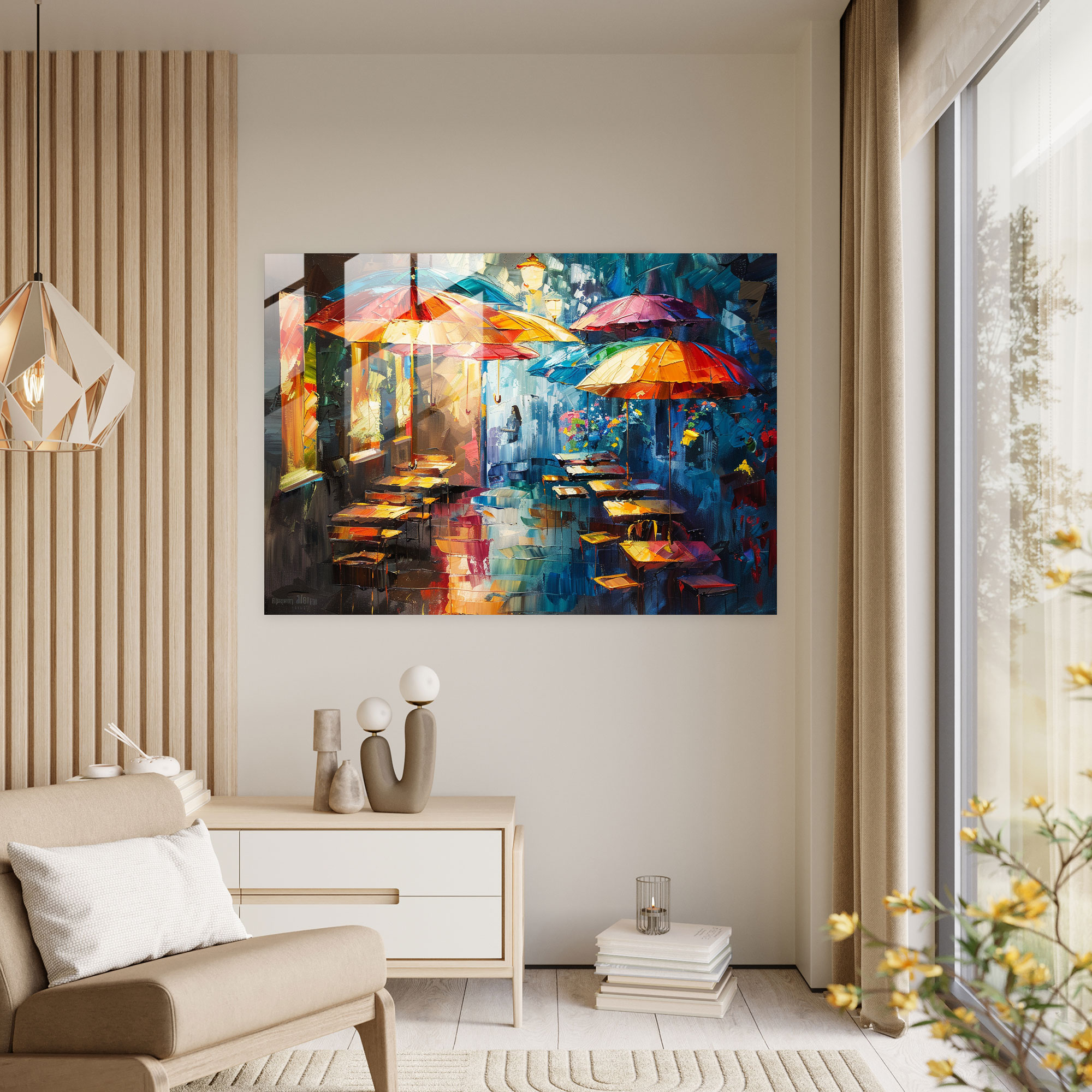 Leonid Afremov Glass Wall Art Home Decoration - Leonid Afremov, Glass Wall Art, Home Decoration, Modern Art