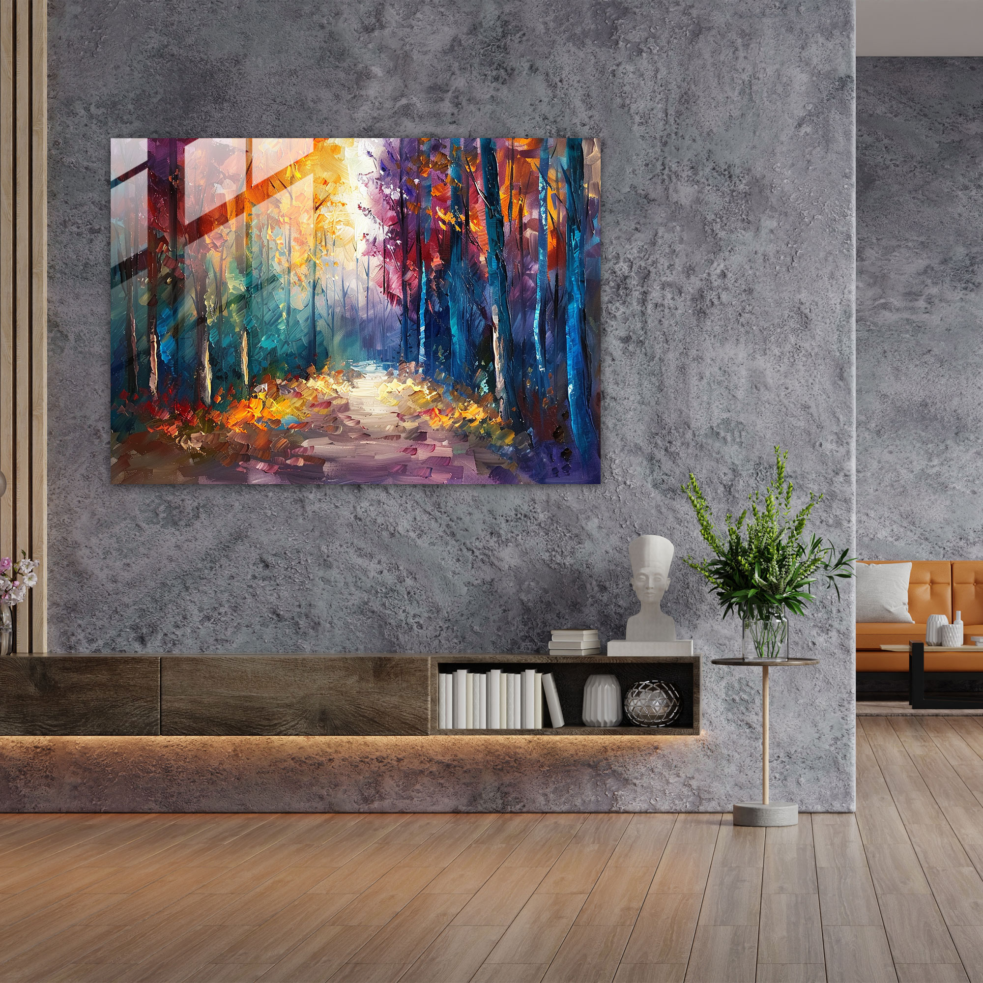 Leonid Afremov Glass Art Modern Art - Leonid Afremov, Modern Art, Glass Wall Art, Wall Decoration
