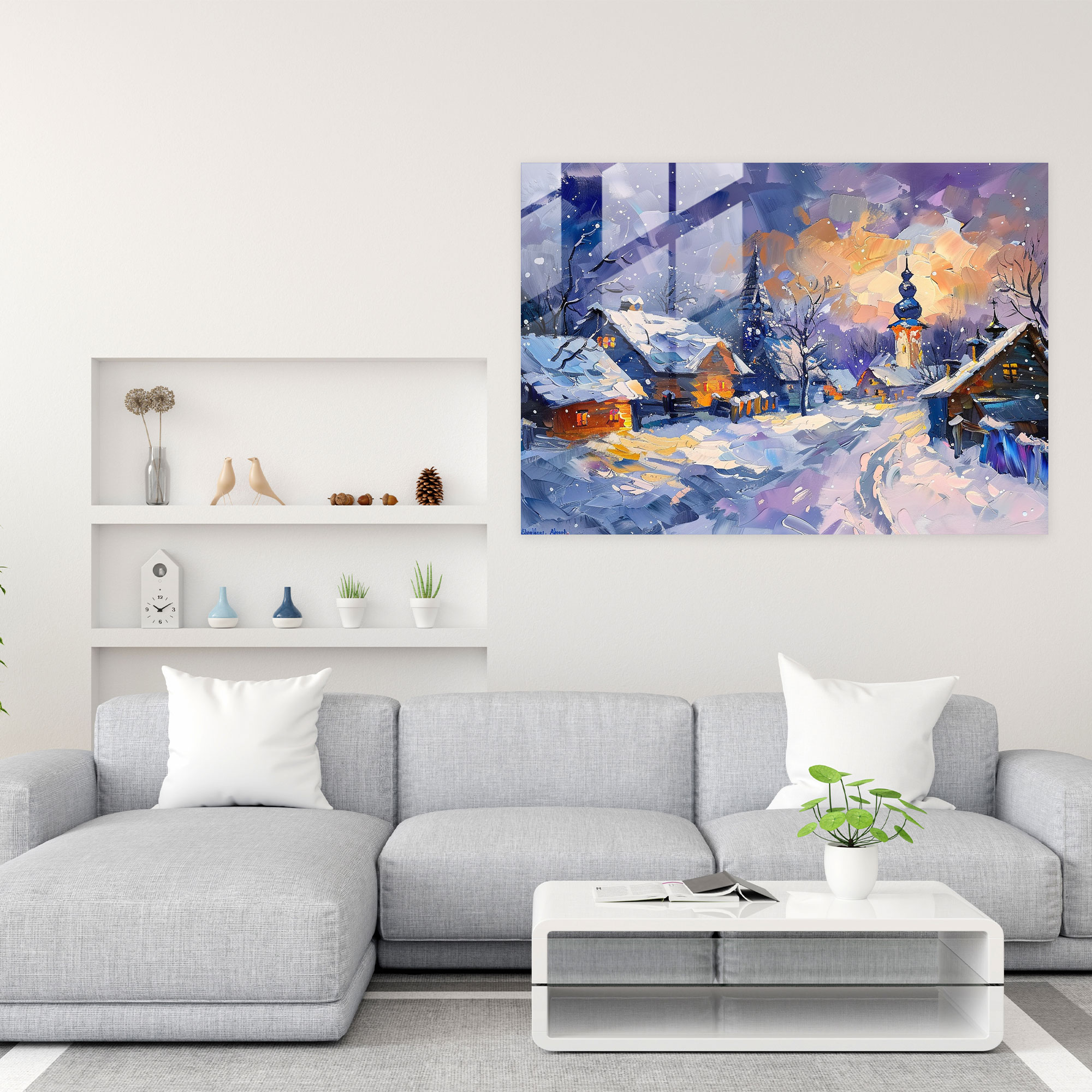 Leonid Afremov Glass Art Modern Art - Leonid Afremov, Glass Wall Art, Glass Print, Glass Art