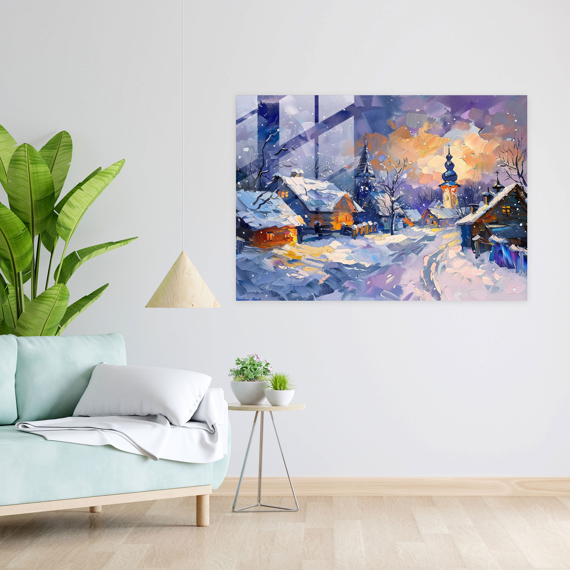 Leonid Afremov Glass Art Modern Art - Leonid Afremov, Glass Wall Art, Glass Print, Glass Art
