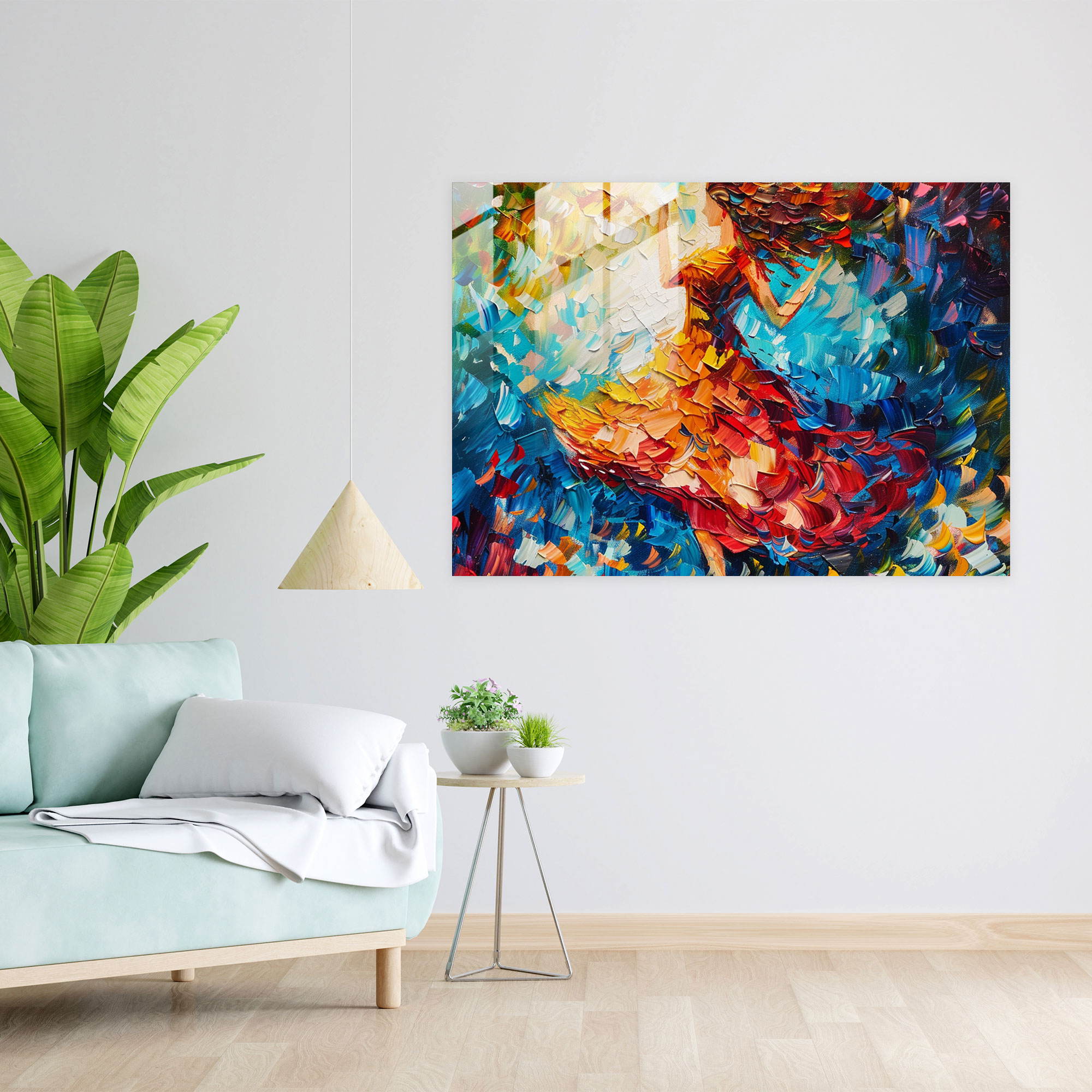 Leonid Afremov Glass Wall Art - Energetic Colors Home Decoration - Leonid Afremov, Glass Wall Art, Home Decoration, Glass Print
