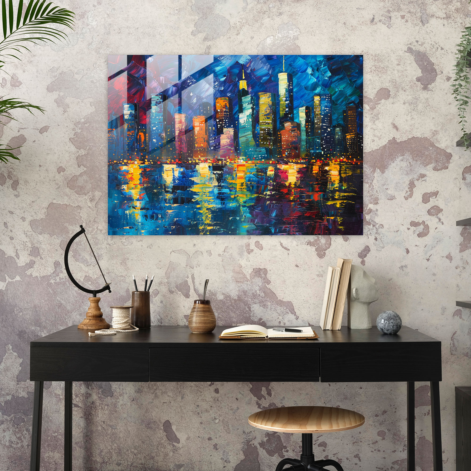 Leonid Afremov Glass Wall Art - Leonid Afremov, Glass Art, Glass Wall Art, Glass Print