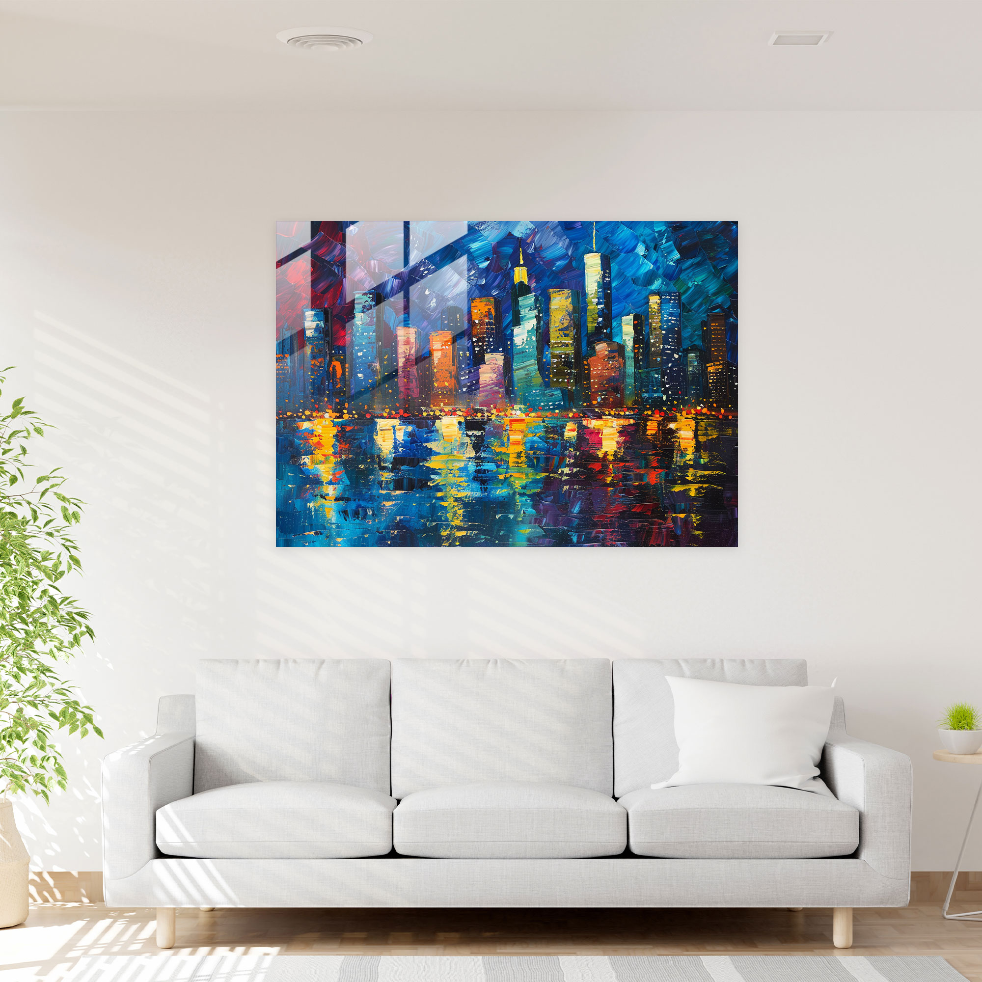 Leonid Afremov Glass Wall Art - Leonid Afremov, Glass Art, Glass Wall Art, Glass Print
