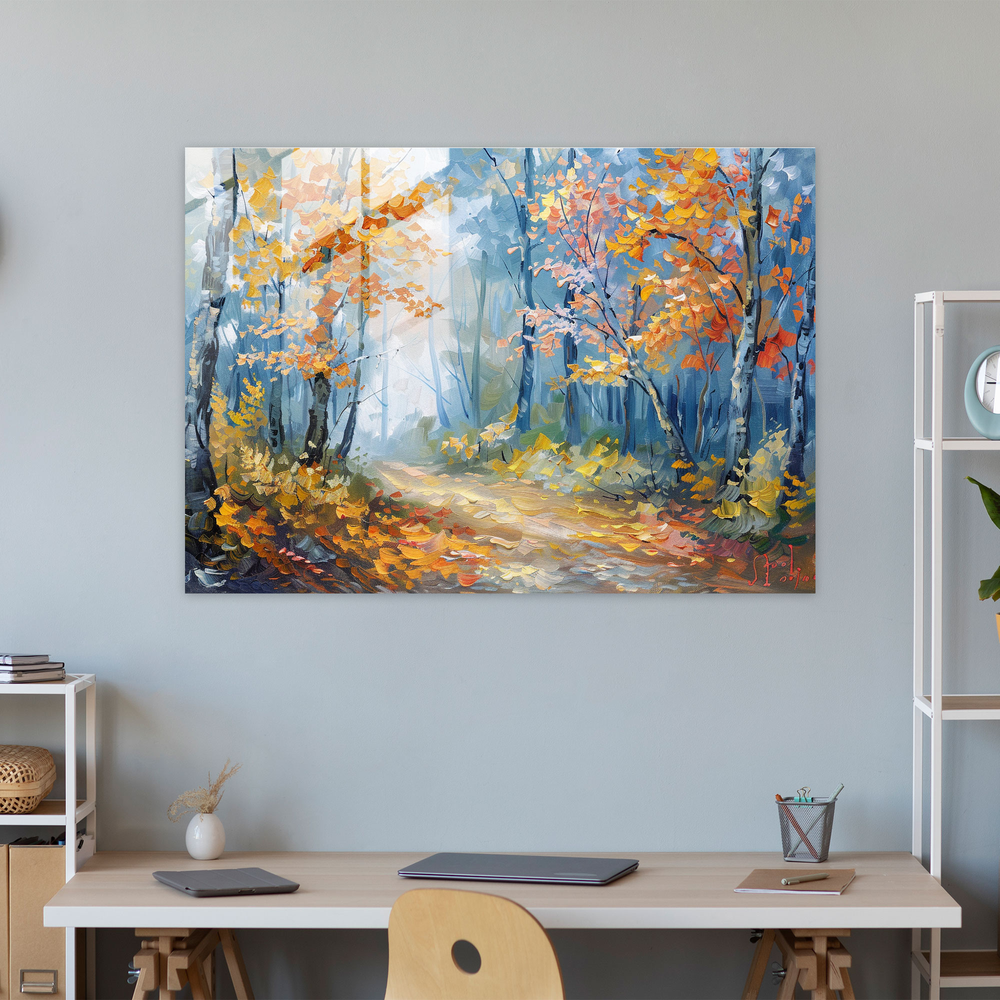 Leonid Afremov Glass Print - Leonid Afremov, Wall Decoration, Leonid Afremov, Home Decoration