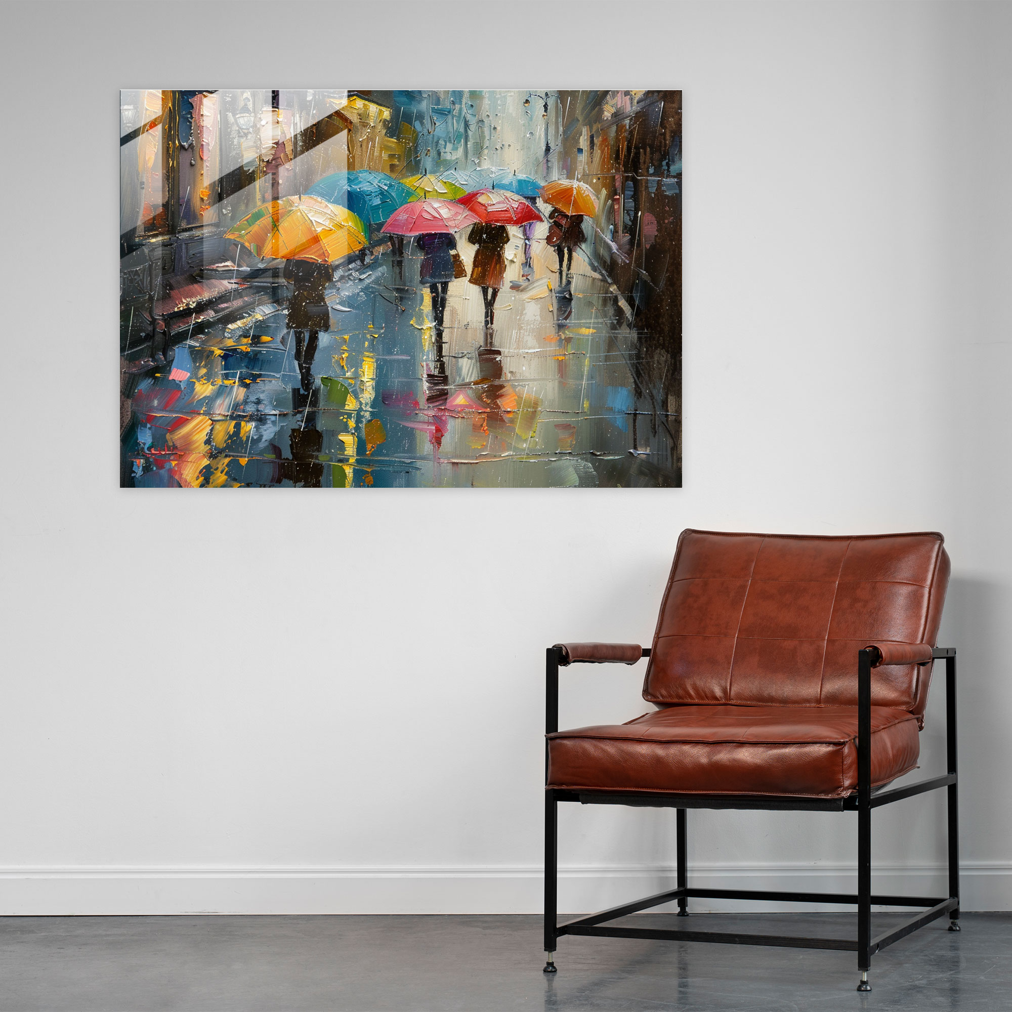 Leonid Afremov Home Decoration Glass Print - Leonid Afremov, Modern Art, Glass Art, Glass Wall Art