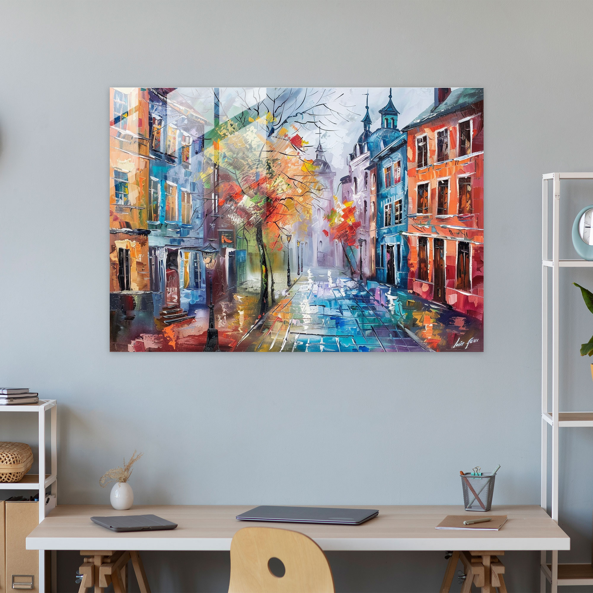 Leonid Afremov Glass Wall Art Decor - Leonid Afremov, Leonid Afremov, Modern Art, Glass Wall Art