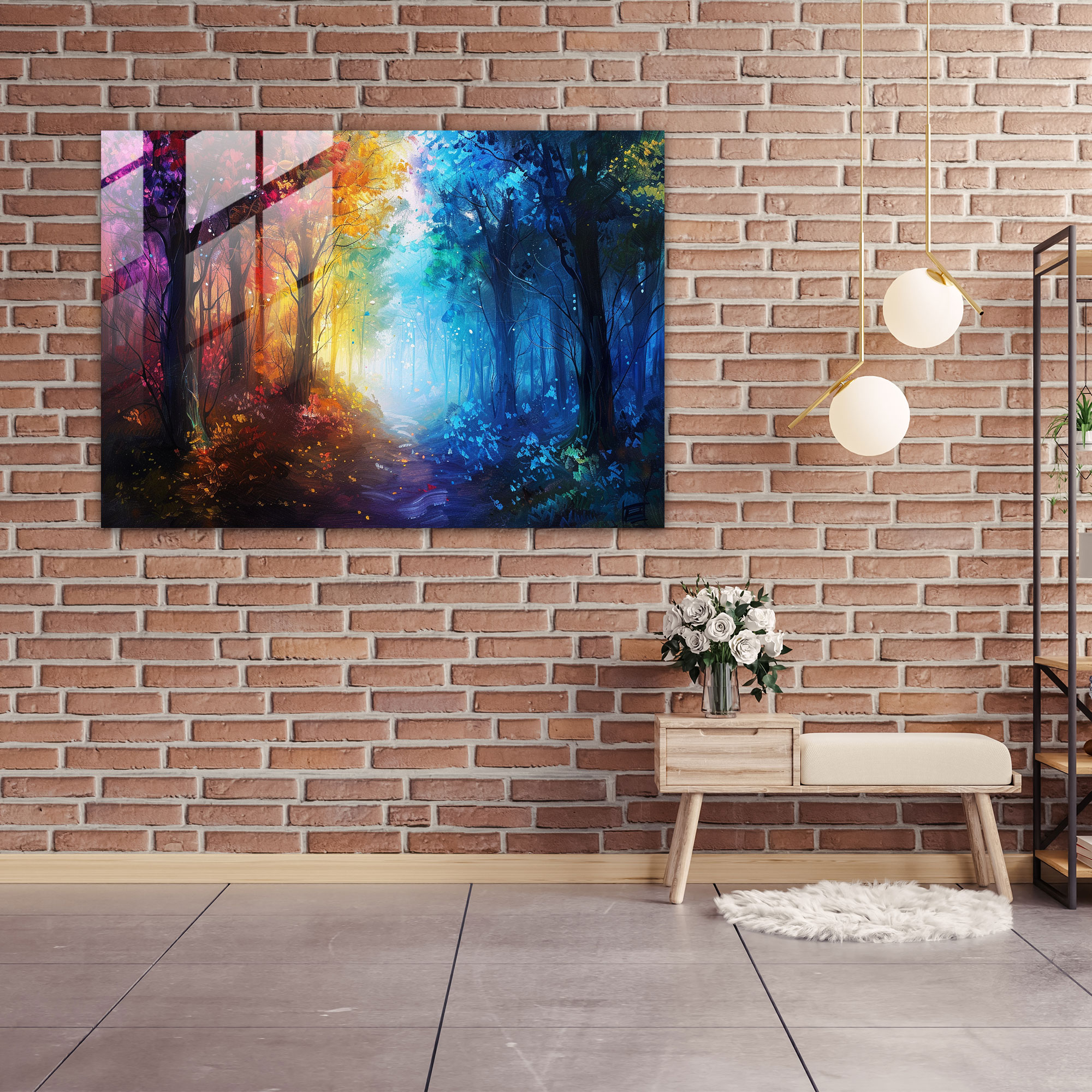 Leonid Afremov Glass Print Home Decoration - Leonid Afremov, Home Decoration, Modern Art, Wall Decoration