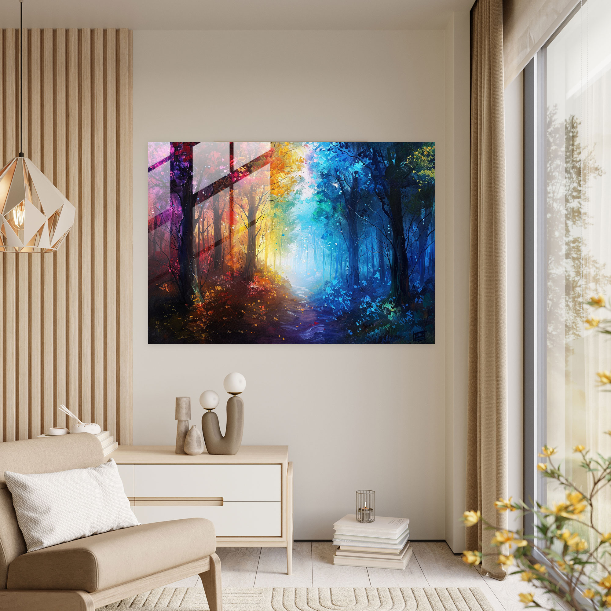 Leonid Afremov Glass Print Home Decoration - Leonid Afremov, Home Decoration, Modern Art, Wall Decoration