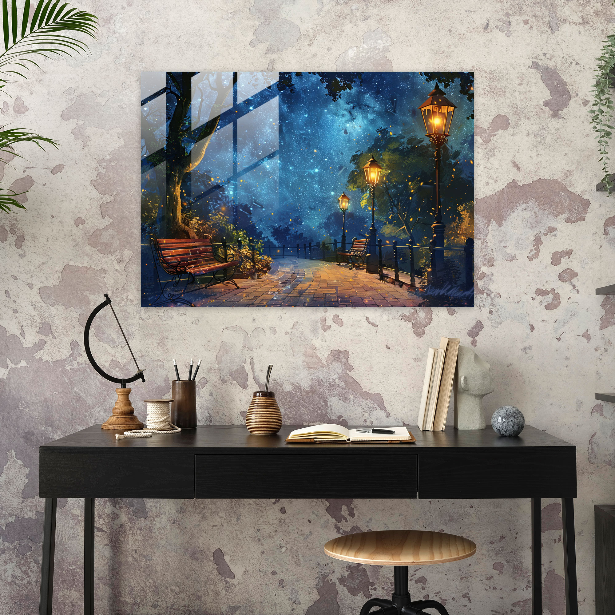 Leonid Afremov Glass Wall Decoration - Leonid Afremov, Glass Wall Art, Wall Decoration, Leonid Afremov