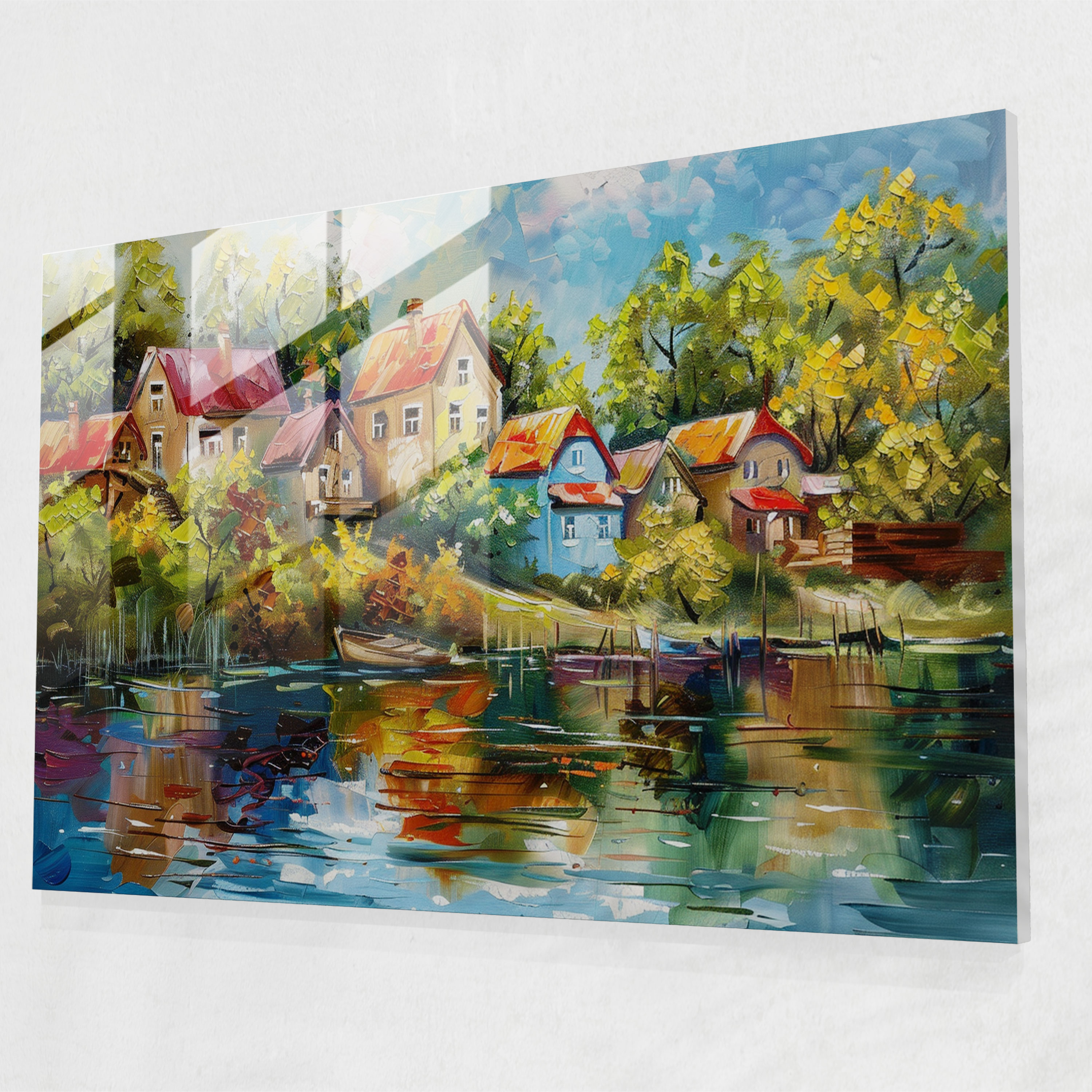Leonid Afremov Glass Art Home Decoration - Leonid Afremov, Wall Decoration, Leonid Afremov, Modern Art