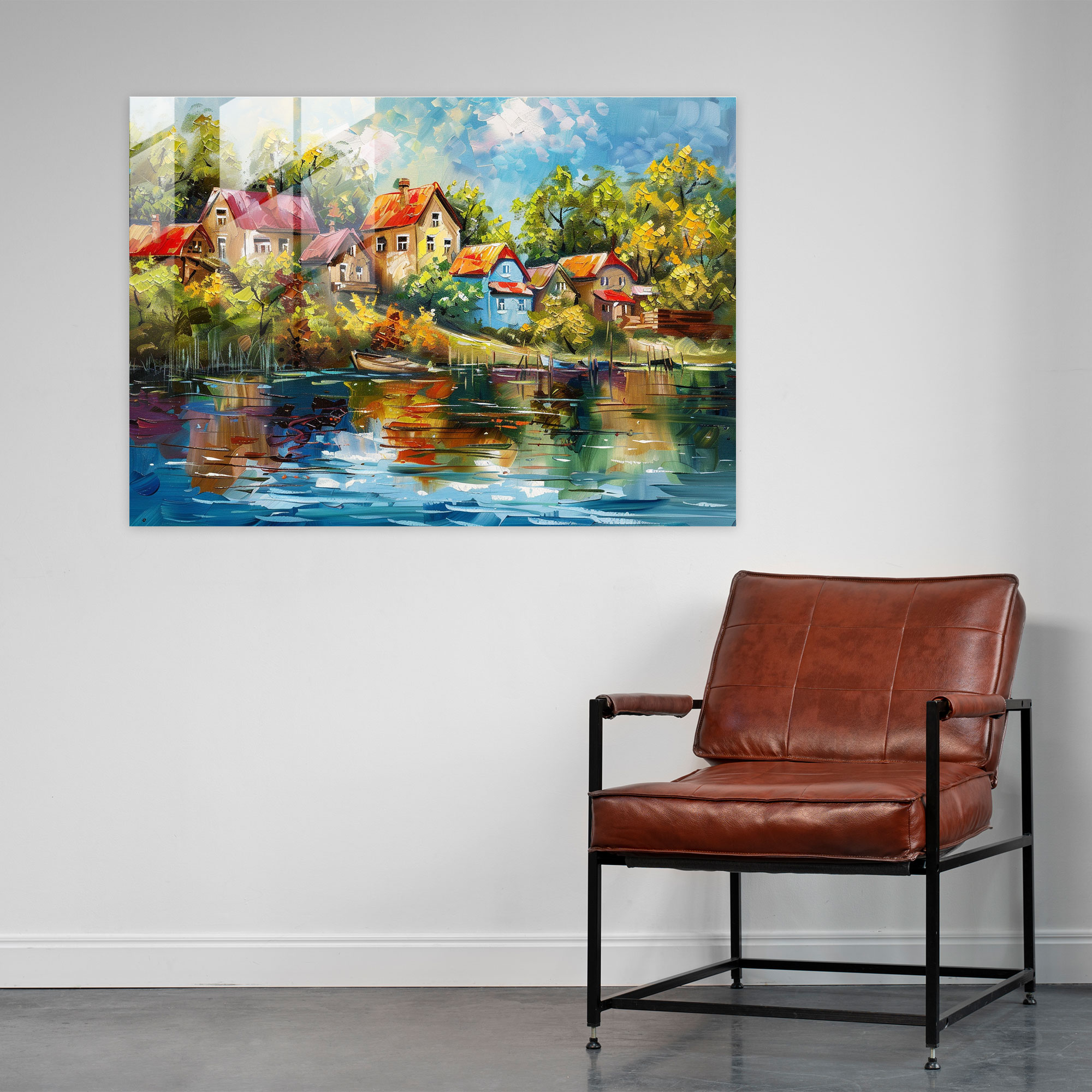 Leonid Afremov Glass Art Home Decoration - Leonid Afremov, Wall Decoration, Leonid Afremov, Modern Art