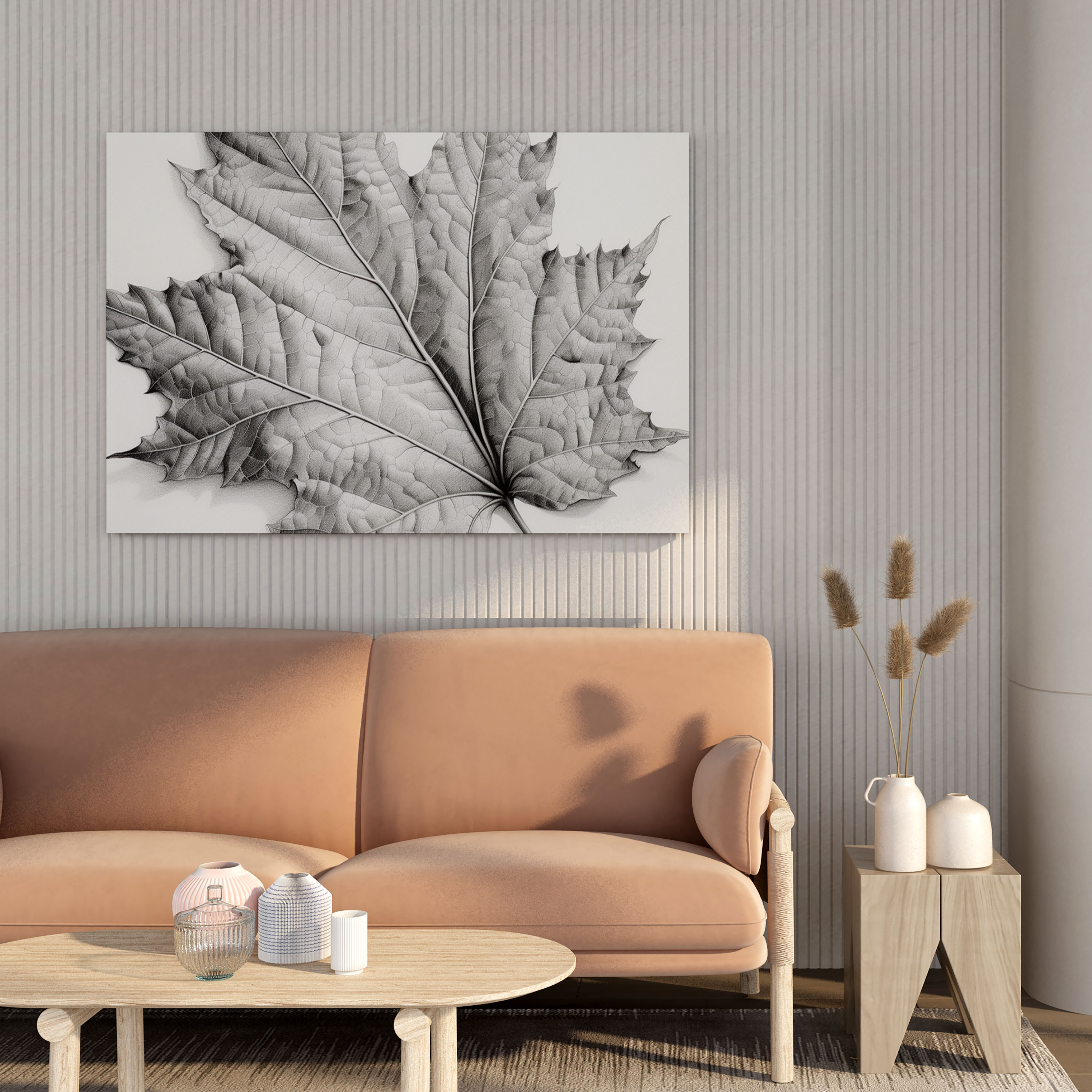 Leaves Canvas Print - Leaves, Leaves, Wall Art, Wall Decoration