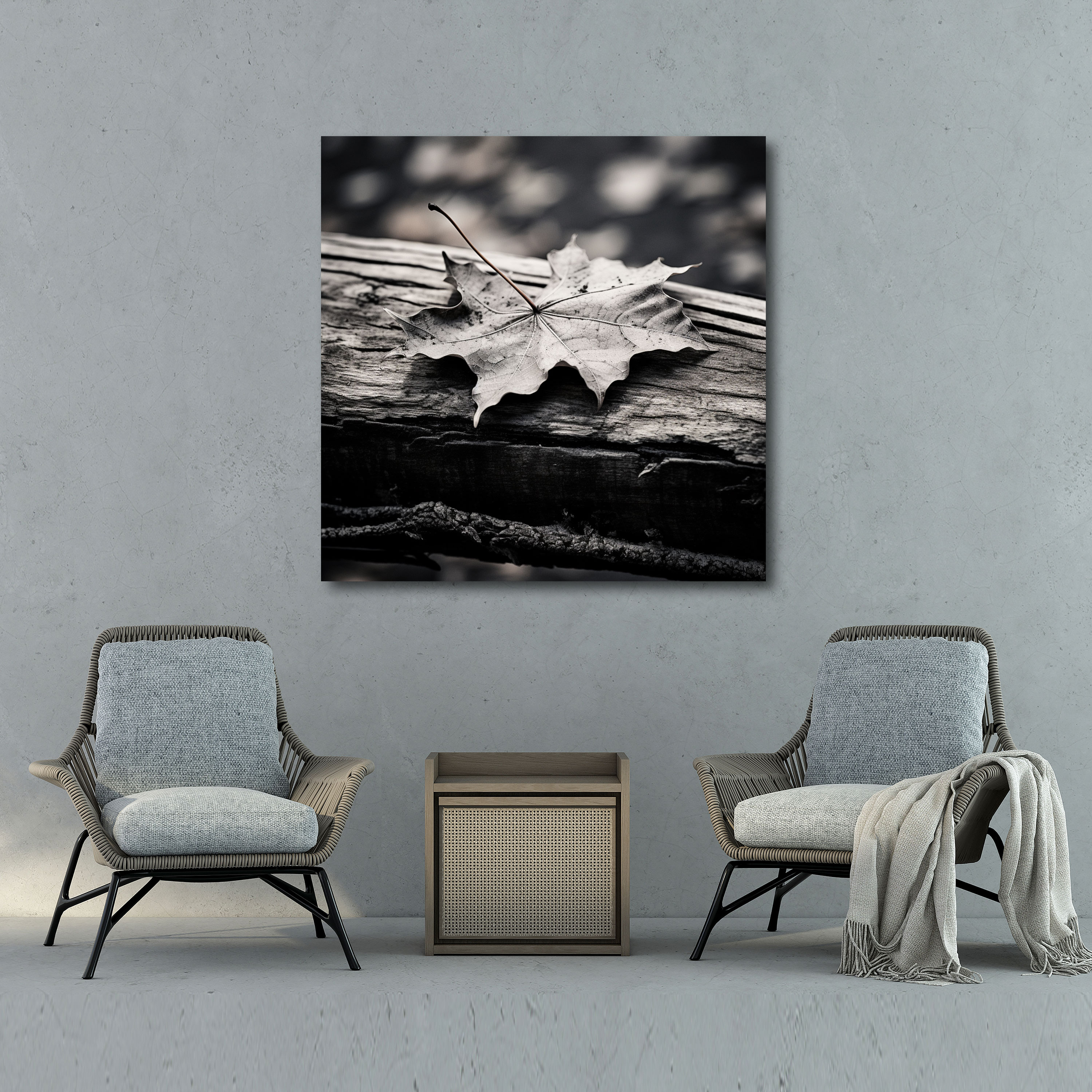 Leaves Canvas Print - Leaves, Home Decoration, Canvas, Canvas Wall Art