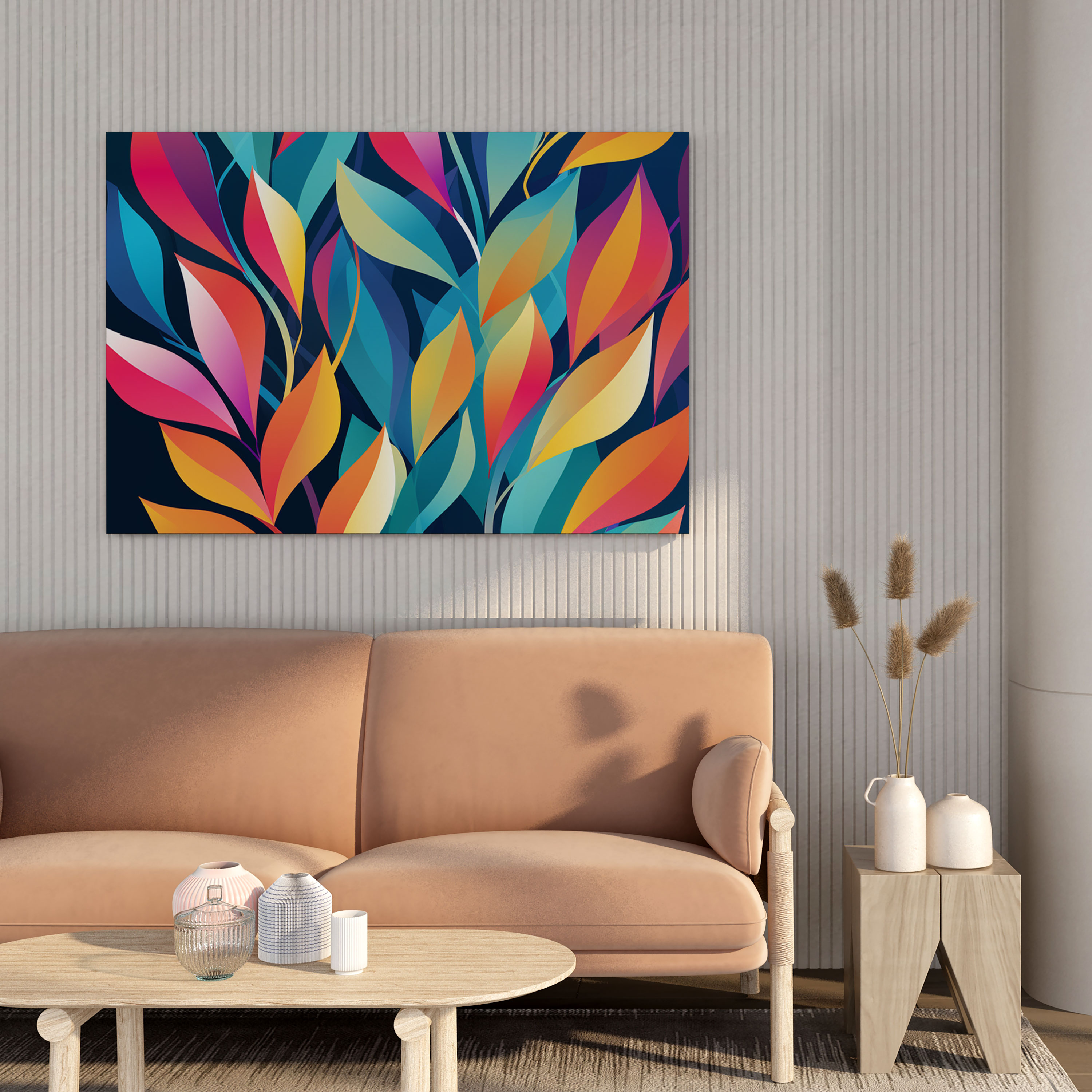 Leaves Wall Art - Leaves, Wall Art, Home Decoration, Leaf Silhouettes