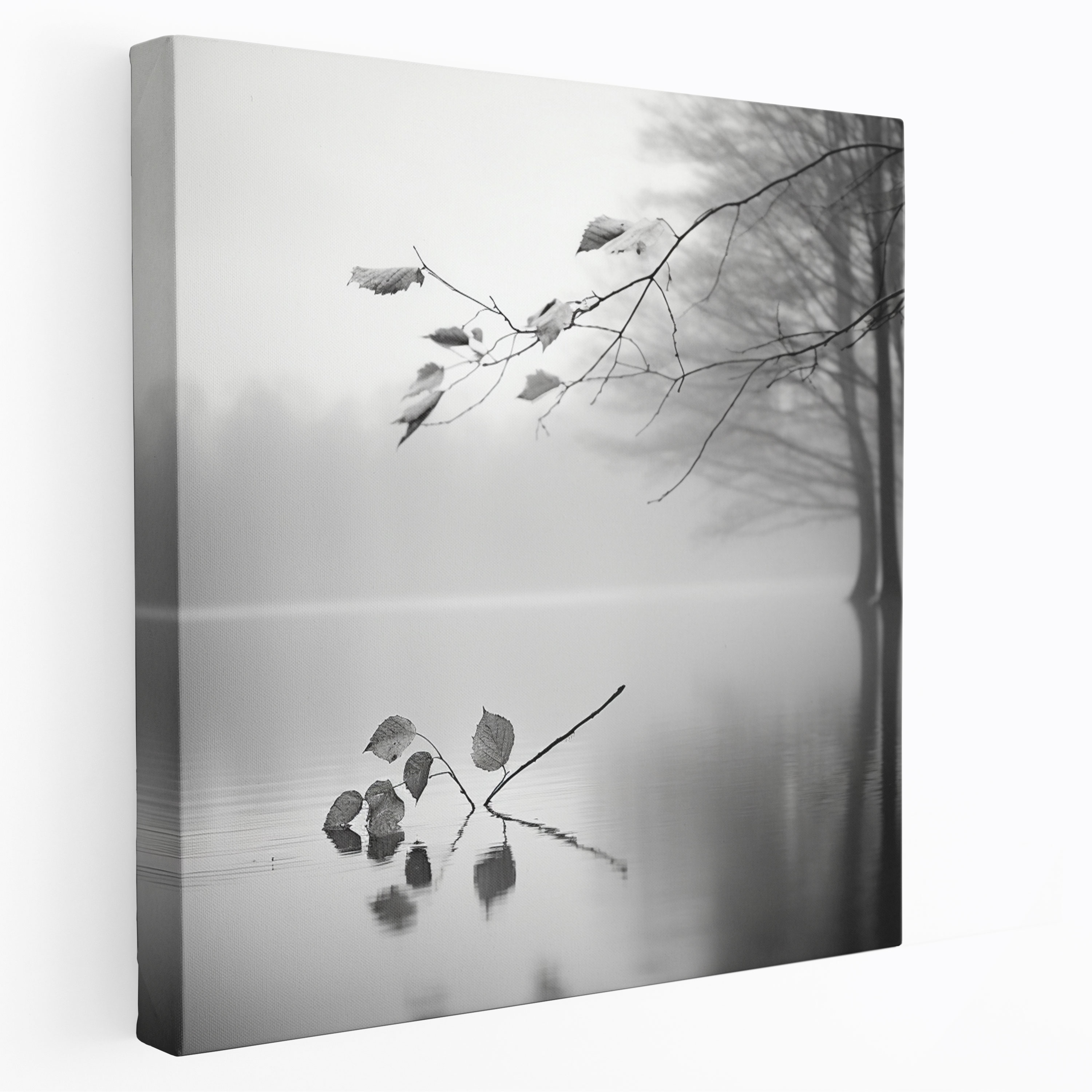 Leaves Canvas Print - Leaves, Wall Art, Tranquility, Canvas
