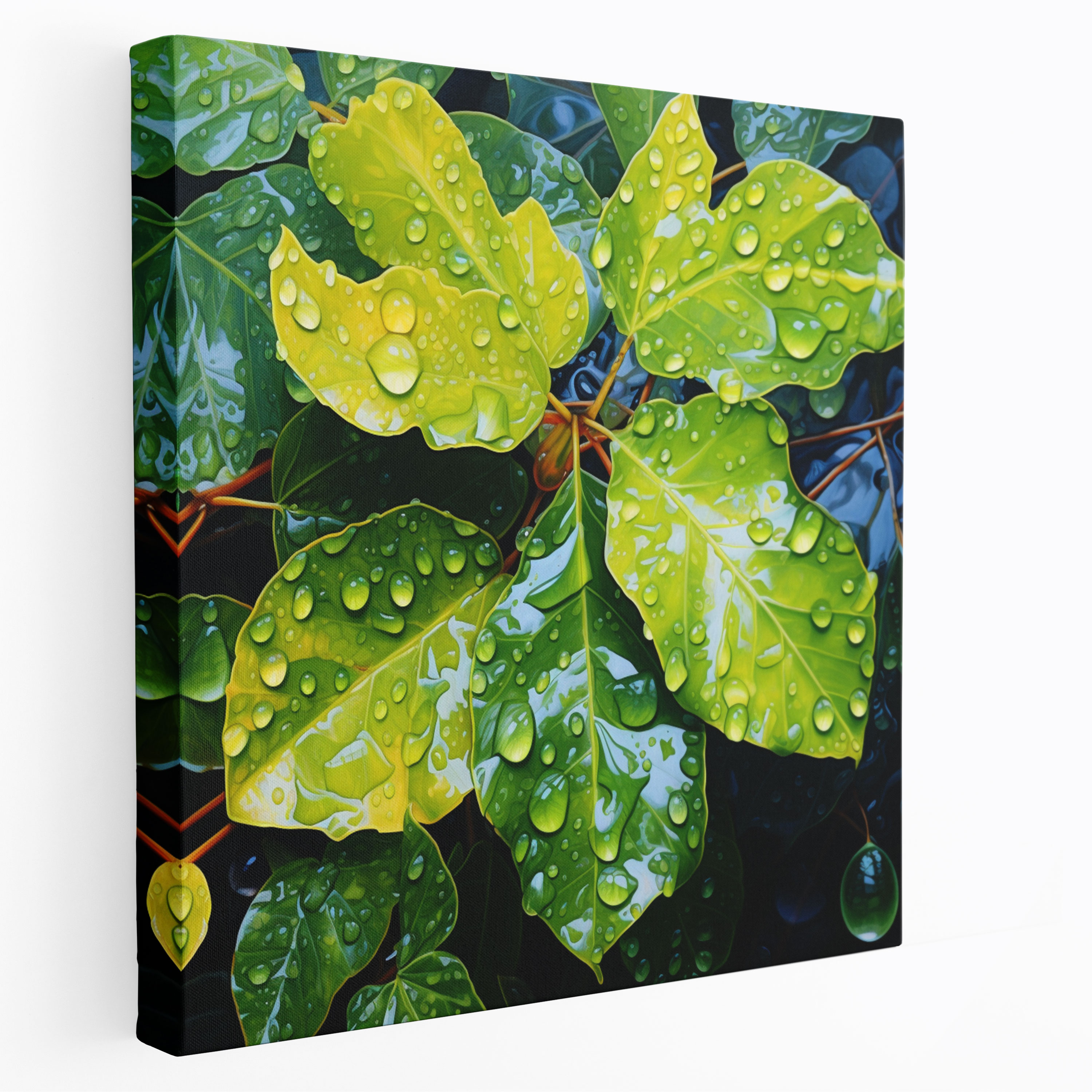 Leaves Canvas Print - Leaves, Canvas Print, Canvas, Wall Decoration