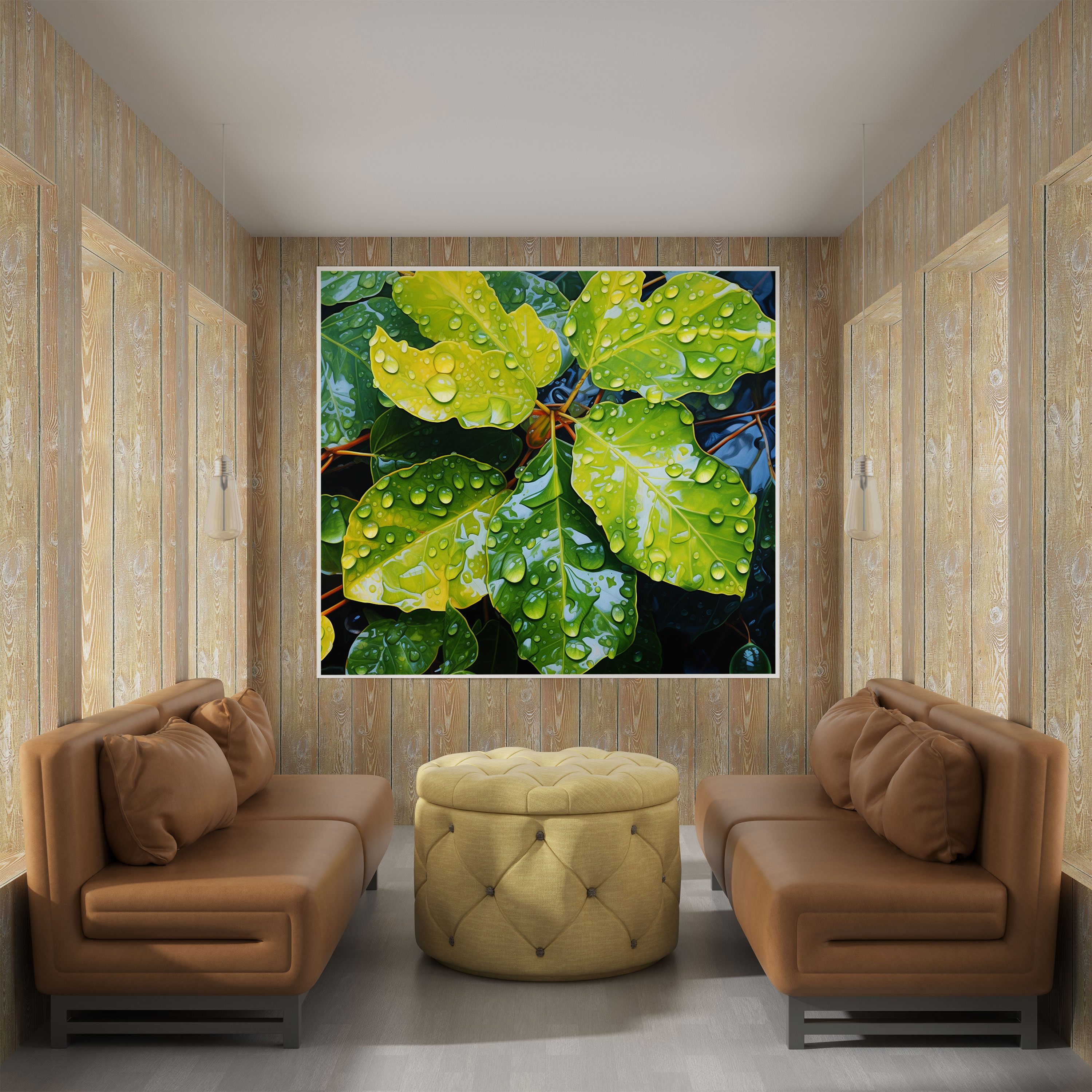 Leaves Canvas Print - Leaves, Canvas Print, Canvas, Wall Decoration
