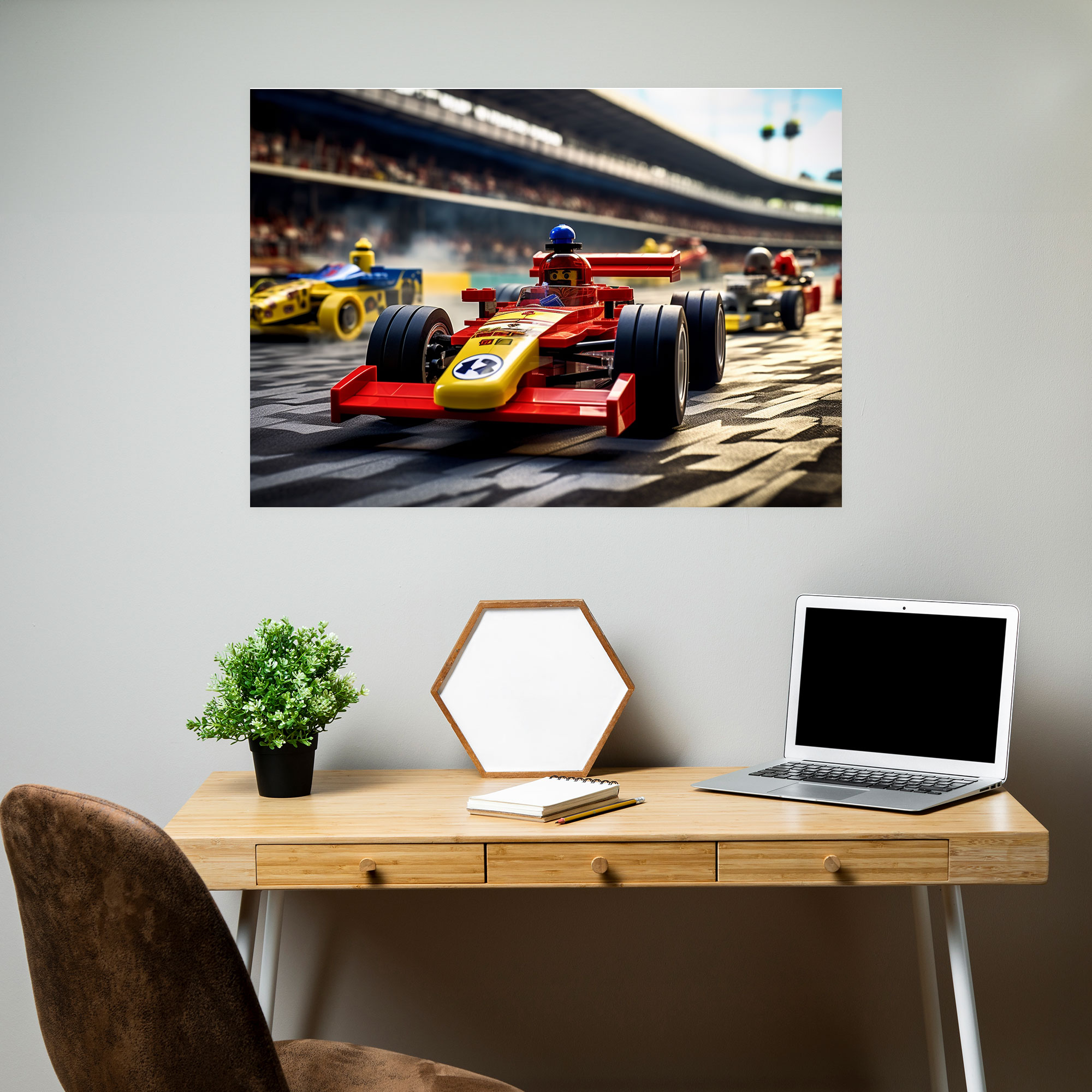Lego Racing Vehicles Canvas Print - Lego, Canvas Wall Art, Lego Vehicles, Racing