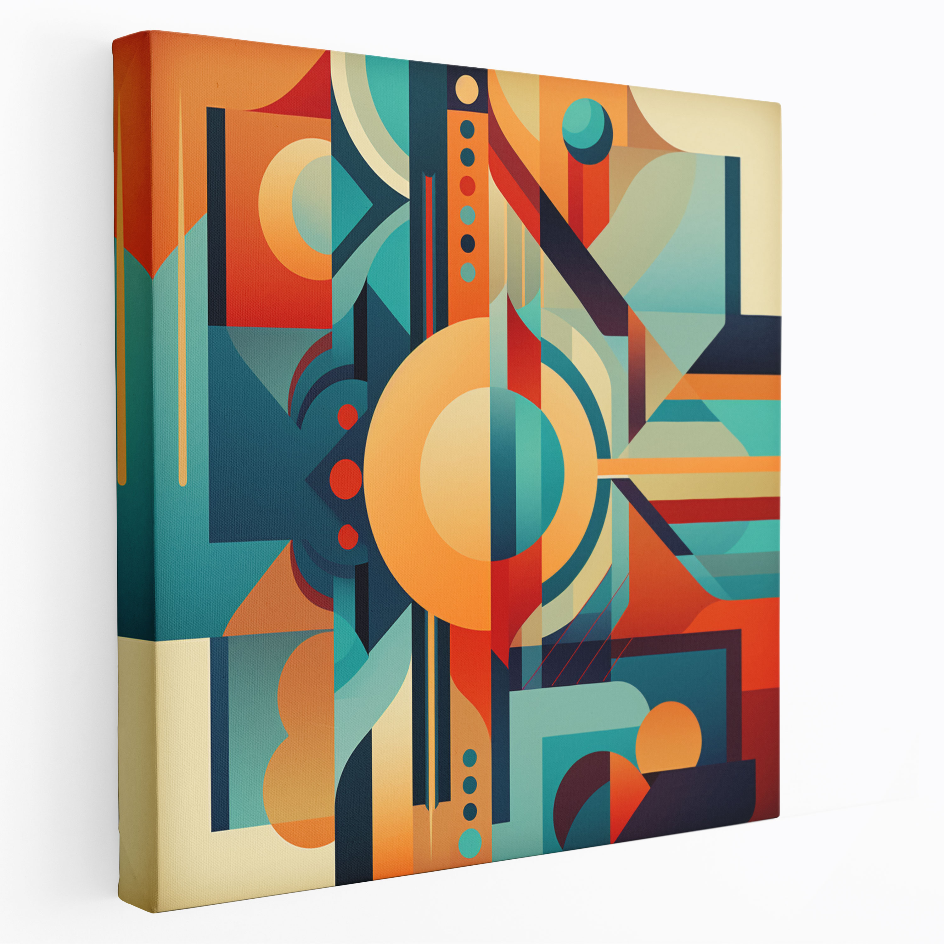 Lenticular Wall Decoration - Geometric Harmony - Lenticular, Modern Design, Canvas Print, Wall Decoration