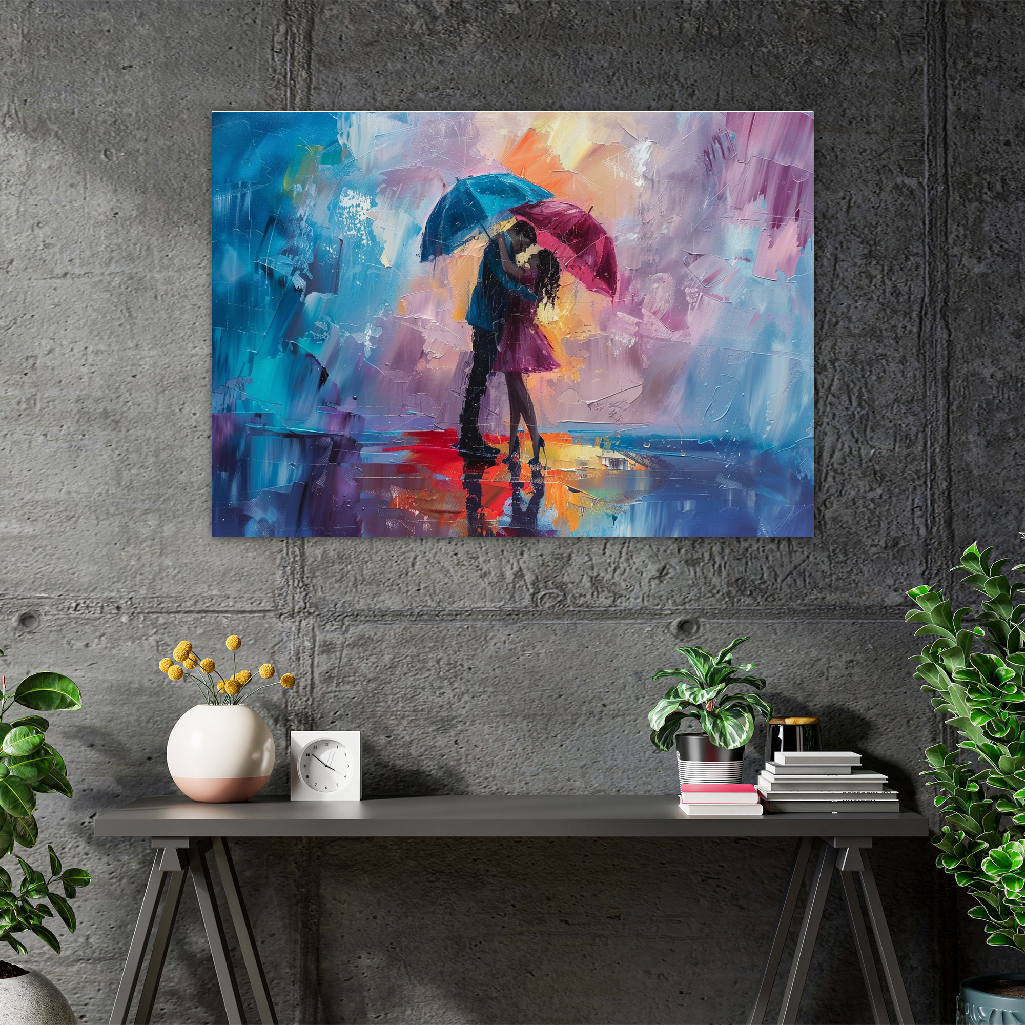Leonid Afremov Style Canvas Print - Leonid Afremov, Leonid Afremov Style, Wall Art, Canvas Wall Art