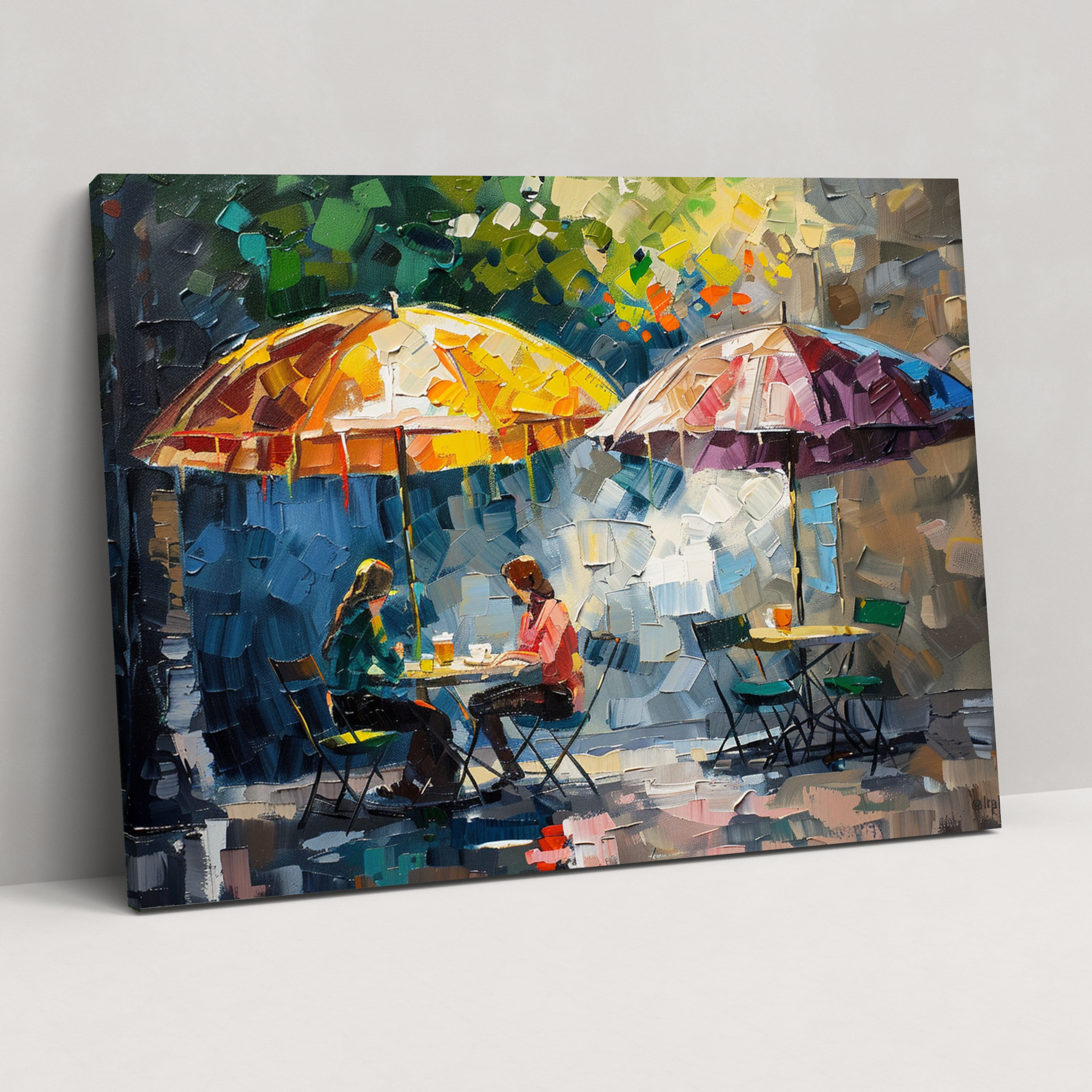 Leonid Afremov Style Canvas Print - Leonid Afremov, Home Decoration, Canvas, Canvas Print