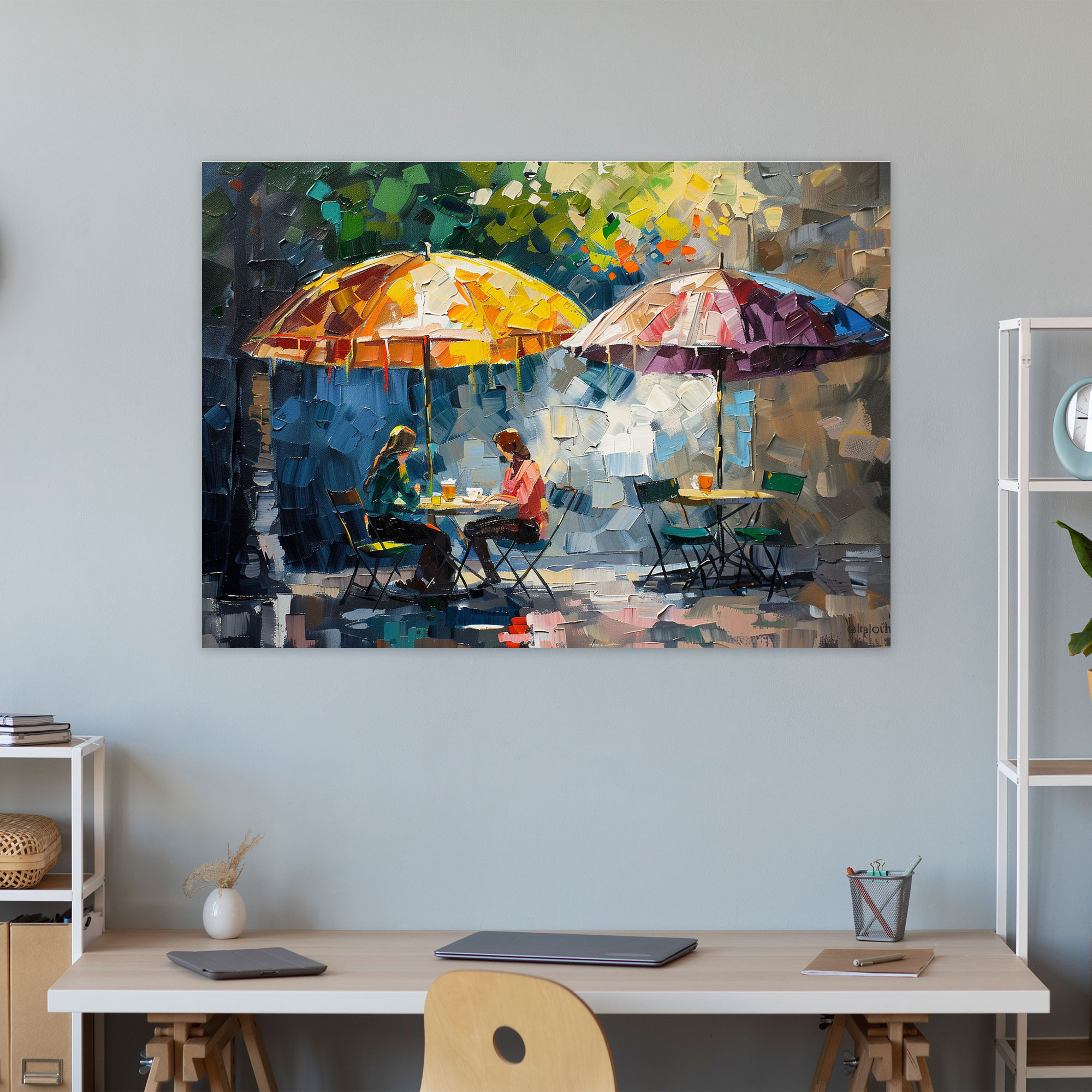 Leonid Afremov Style Canvas Print - Leonid Afremov, Home Decoration, Canvas, Canvas Print