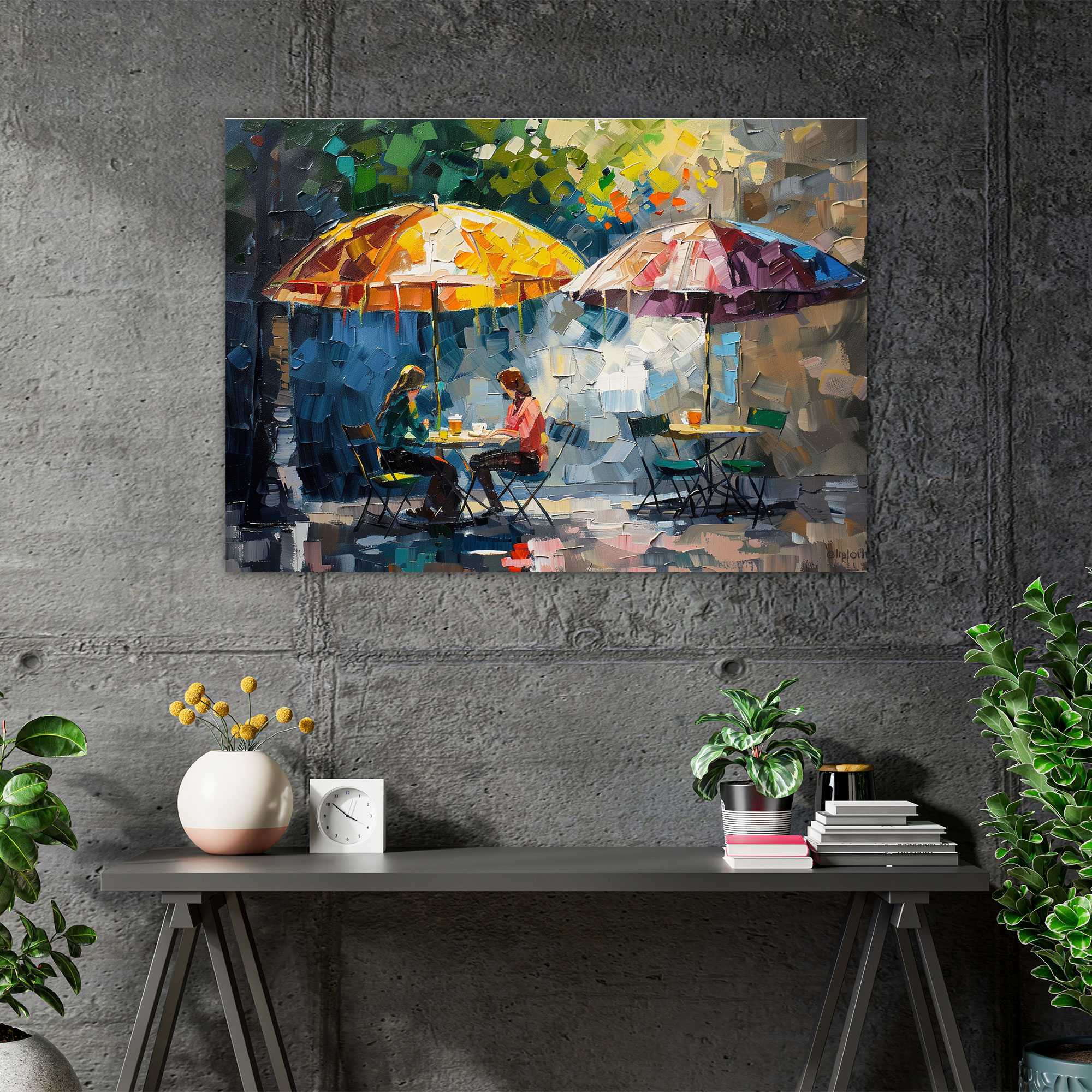 Leonid Afremov Style Canvas Print - Leonid Afremov, Home Decoration, Canvas, Canvas Print