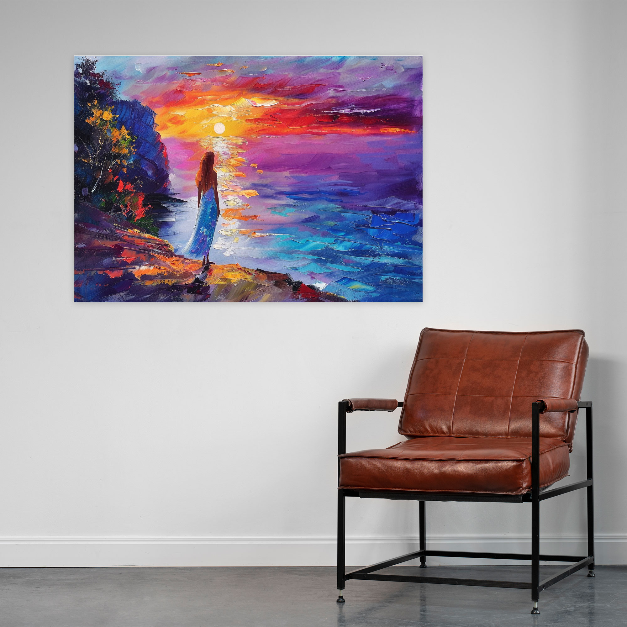Leonid Afremov Style Canvas Print - Leonid Afremov, Wall Art, Leonid Afremov Style, Home Decoration