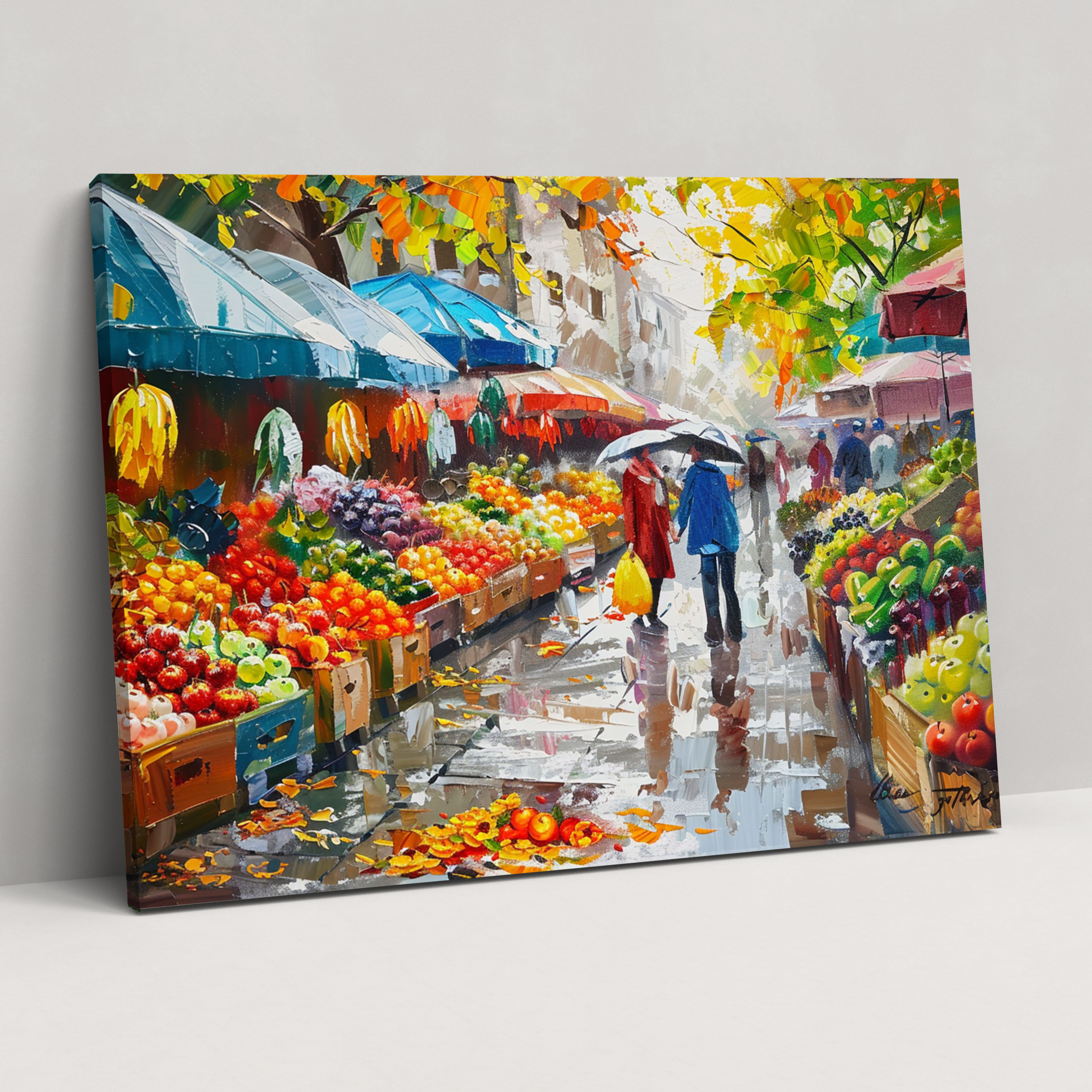 Leonid Afremov Style Wall Decoration - Leonid Afremov, Canvas, Leonid Afremov Style, Home Decoration