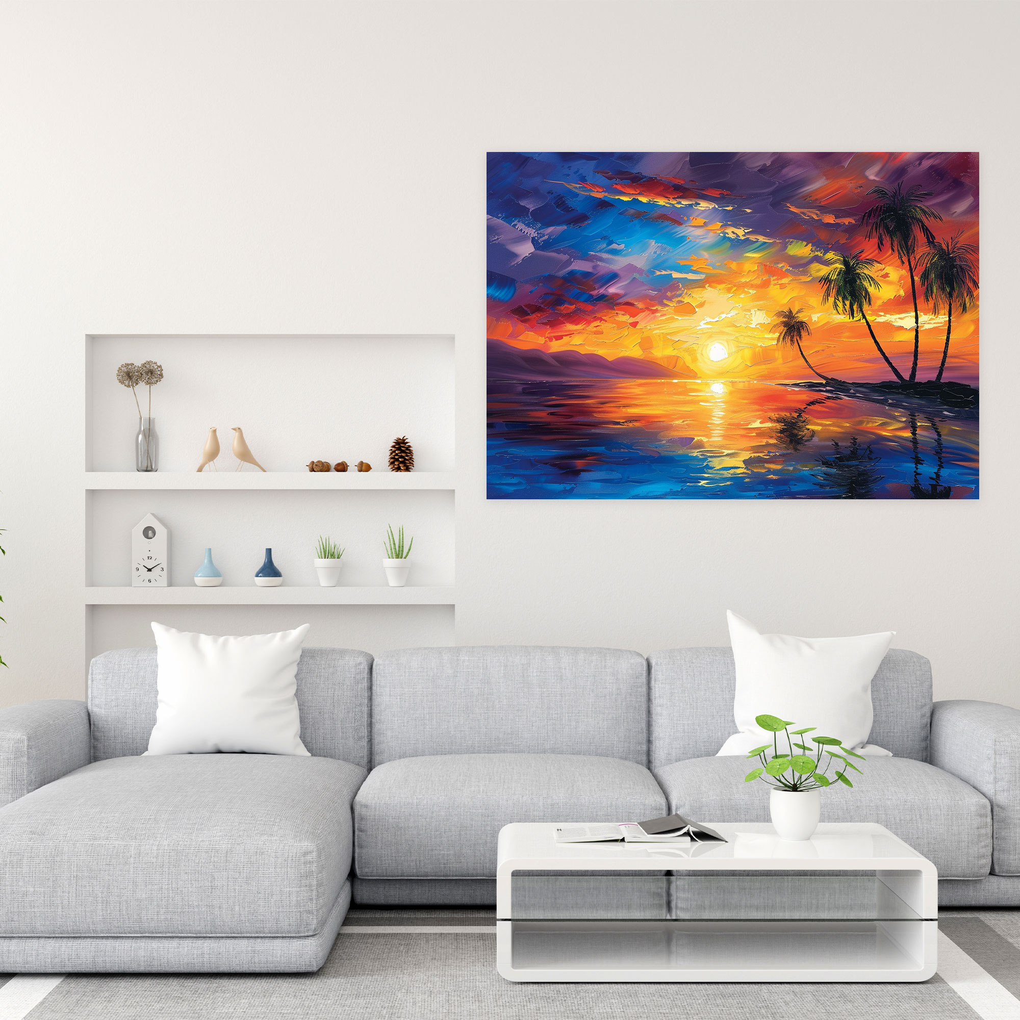 Leonid Afremov Duvar Sanatı Kanvas Tablo - Ev Dekorasyonu