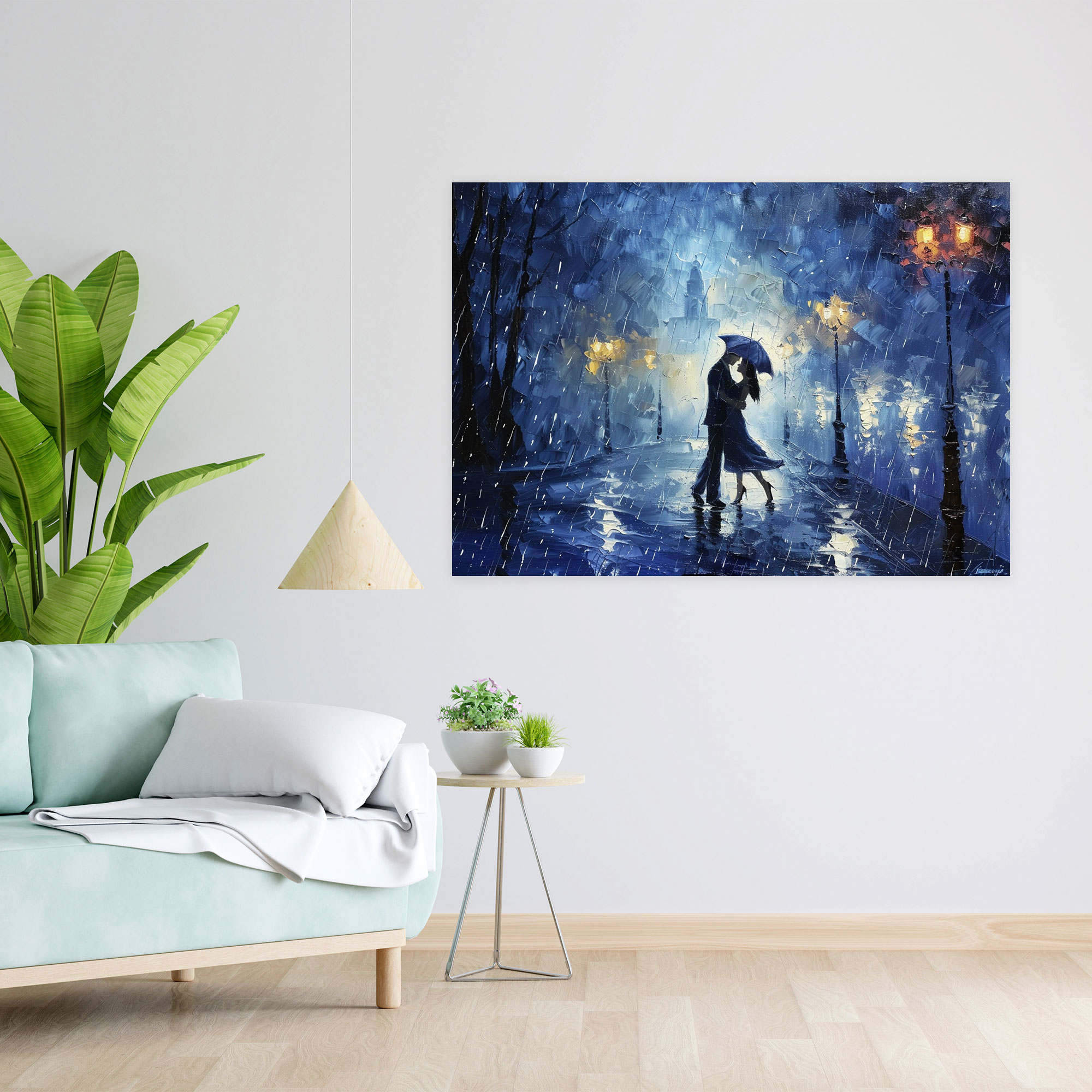 Leonid Afremov Canvas Print Romantic Wall Decoration - Leonid Afremov, Wall Art, Leonid Afremov, Canvas
