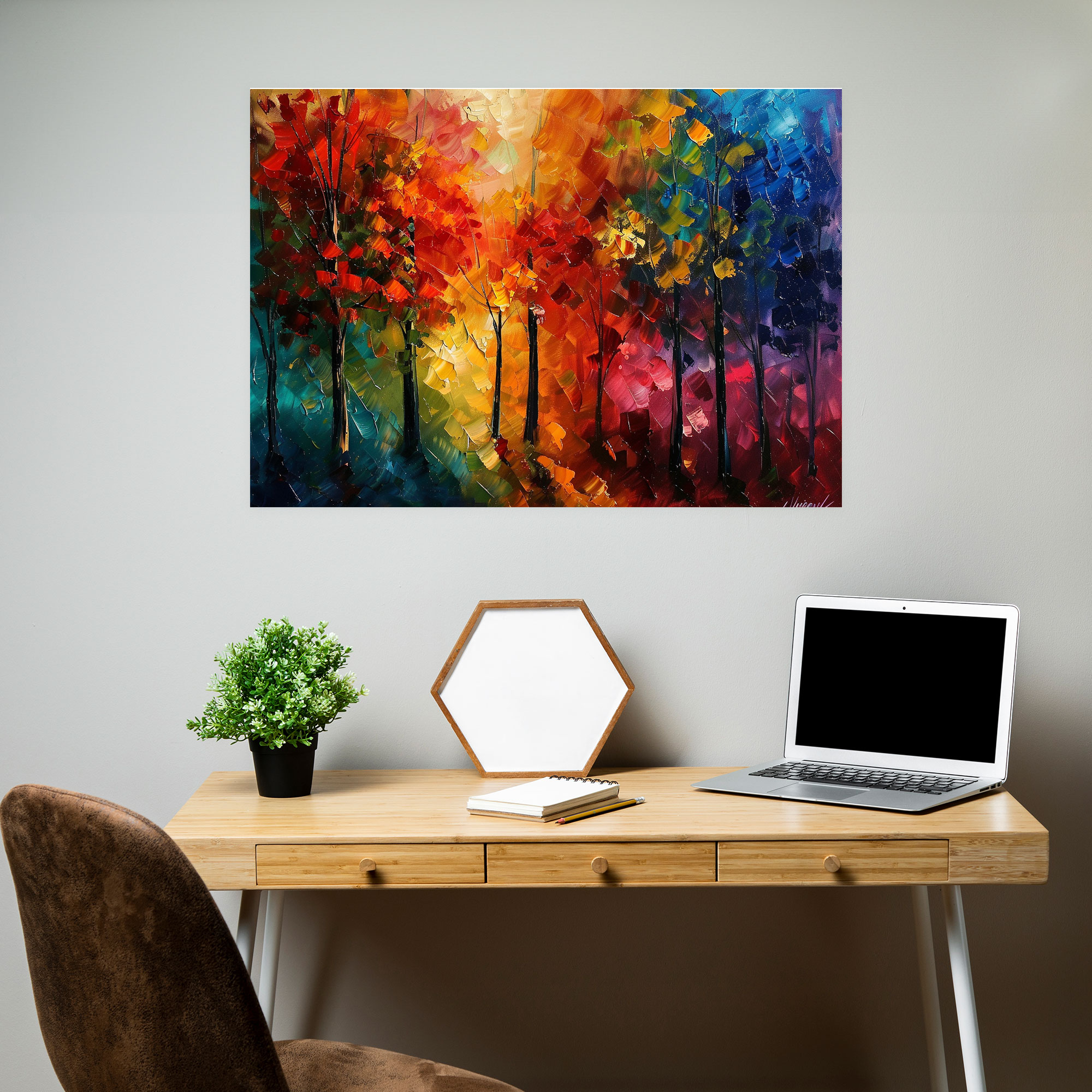 Leonid Afremov Abstract Wall Art - Leonid Afremov, Wall Decoration, Home Decoration, Leonid Afremov