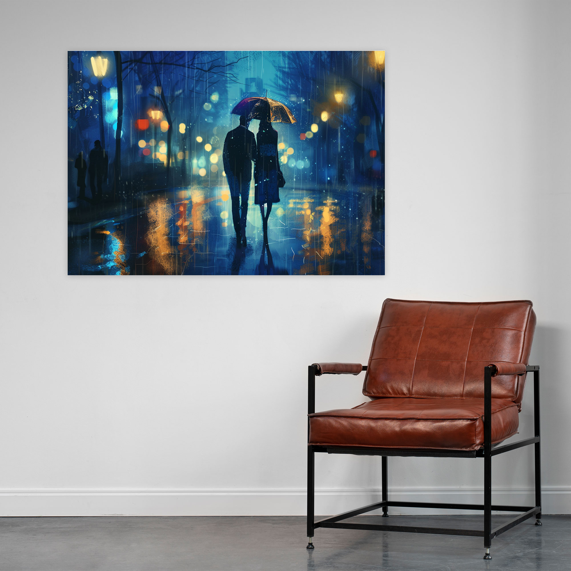 Romantic Night Leonid Afremov Wall Art - Leonid Afremov, Canvas Print, Wall Art, Leonid Afremov
