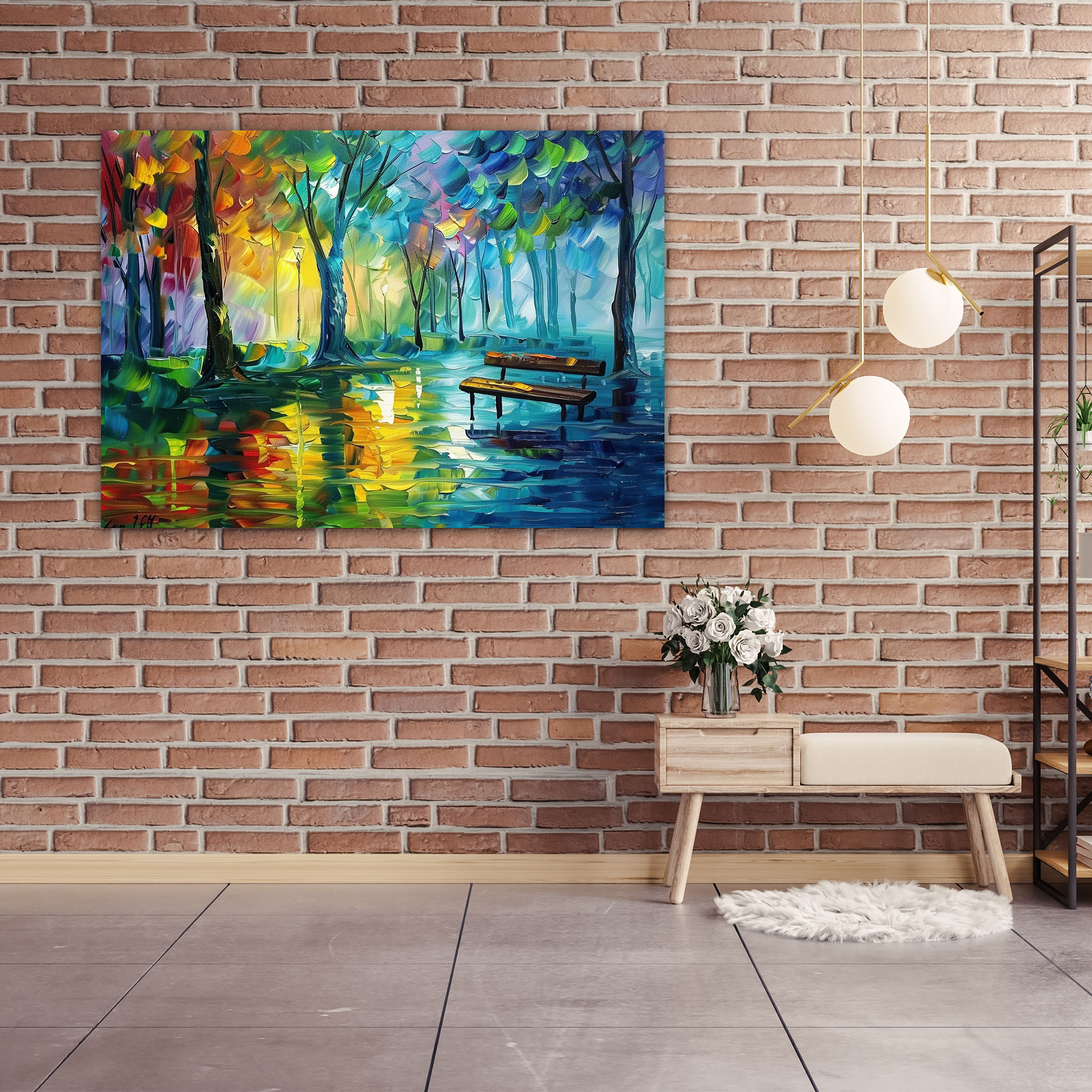 Leonid Afremov Wall Art Canvas Print - Leonid Afremov, Wall Decoration, Wall Art, Canvas Wall Art