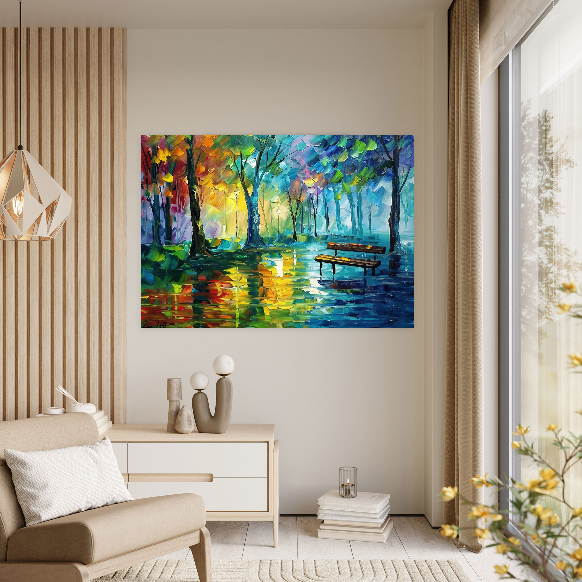 Leonid Afremov Wall Art Canvas Print - Leonid Afremov, Wall Decoration, Wall Art, Canvas Wall Art