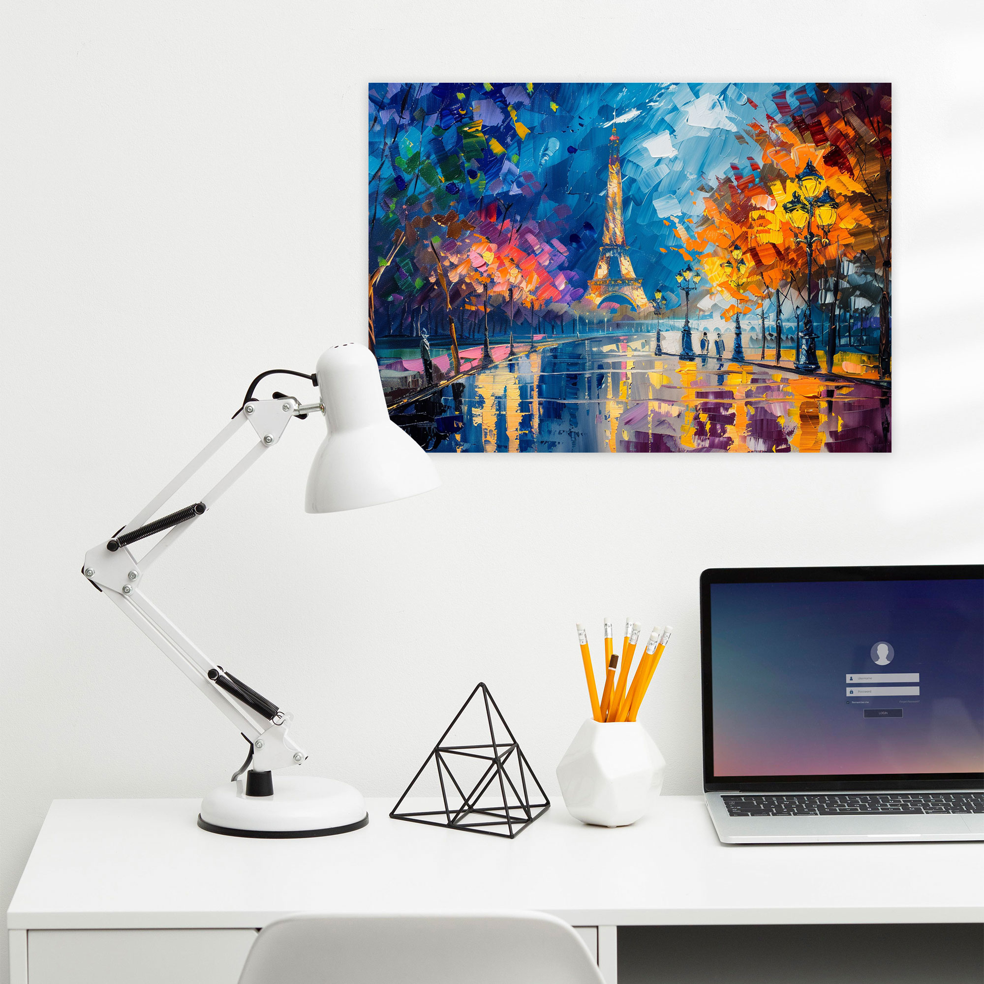 Leonid Afremov Canvas Print - Paris Cityscape Wall Art - Leonid Afremov, Leonid Afremov, Canvas, Canvas Print