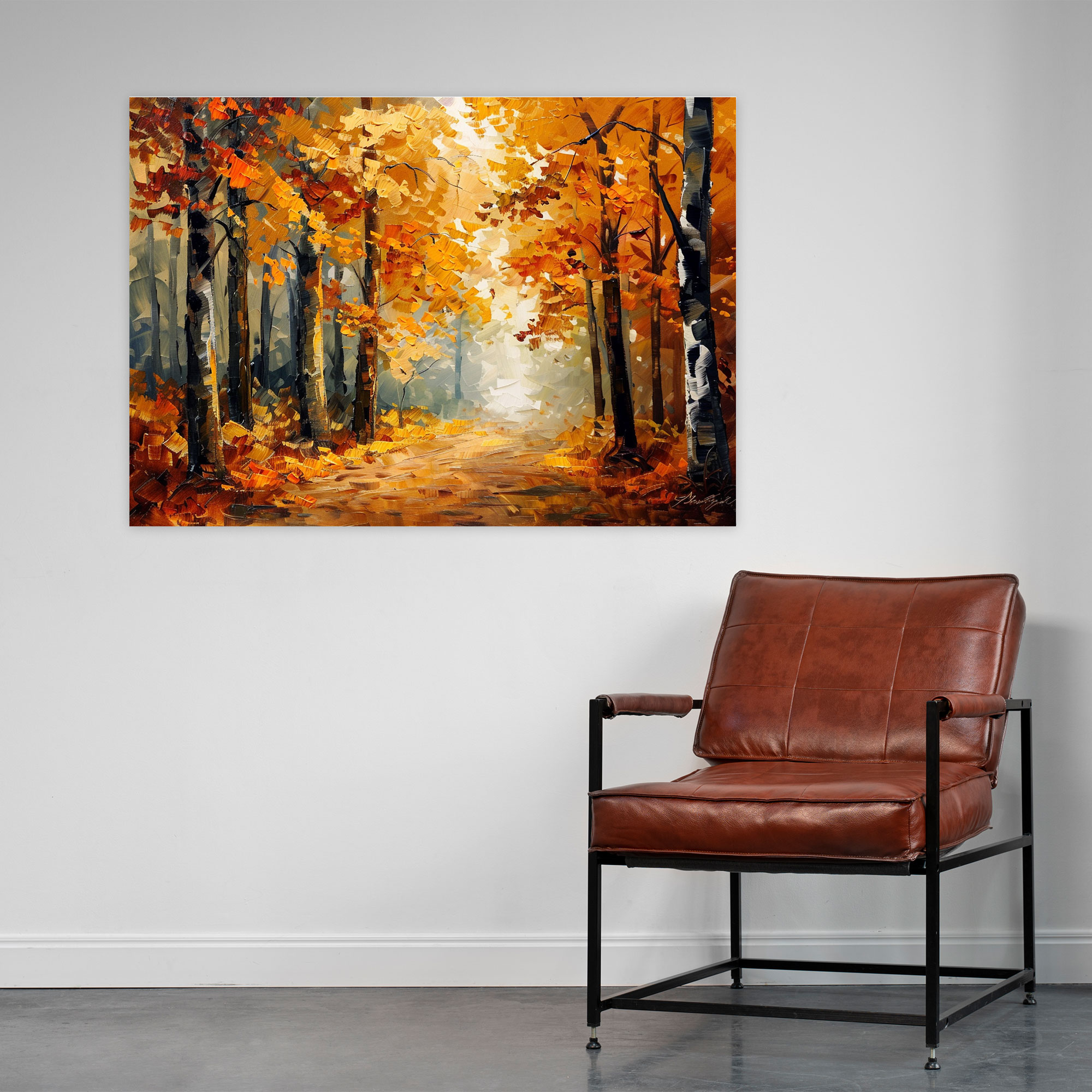 Autumn Forest Leonid Afremov Wall Art - Leonid Afremov, Leonid Afremov, Canvas, Canvas Wall Art