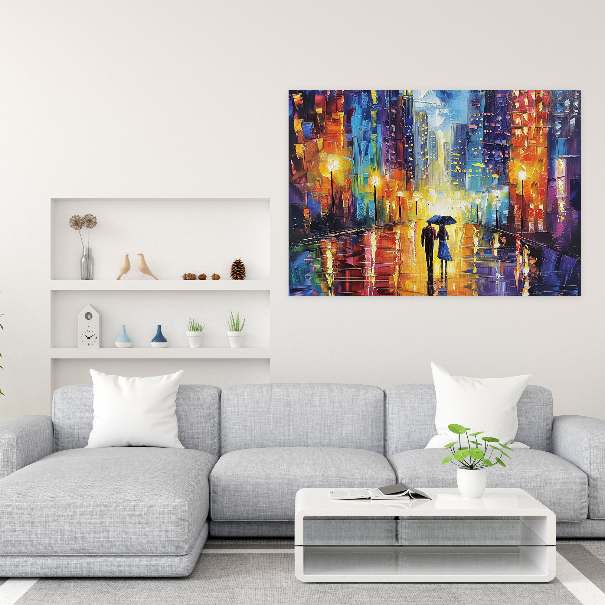Leonid Afremov Wall Decoration Canvas Print - Leonid Afremov, Home Decoration, Wall Art, Leonid Afremov