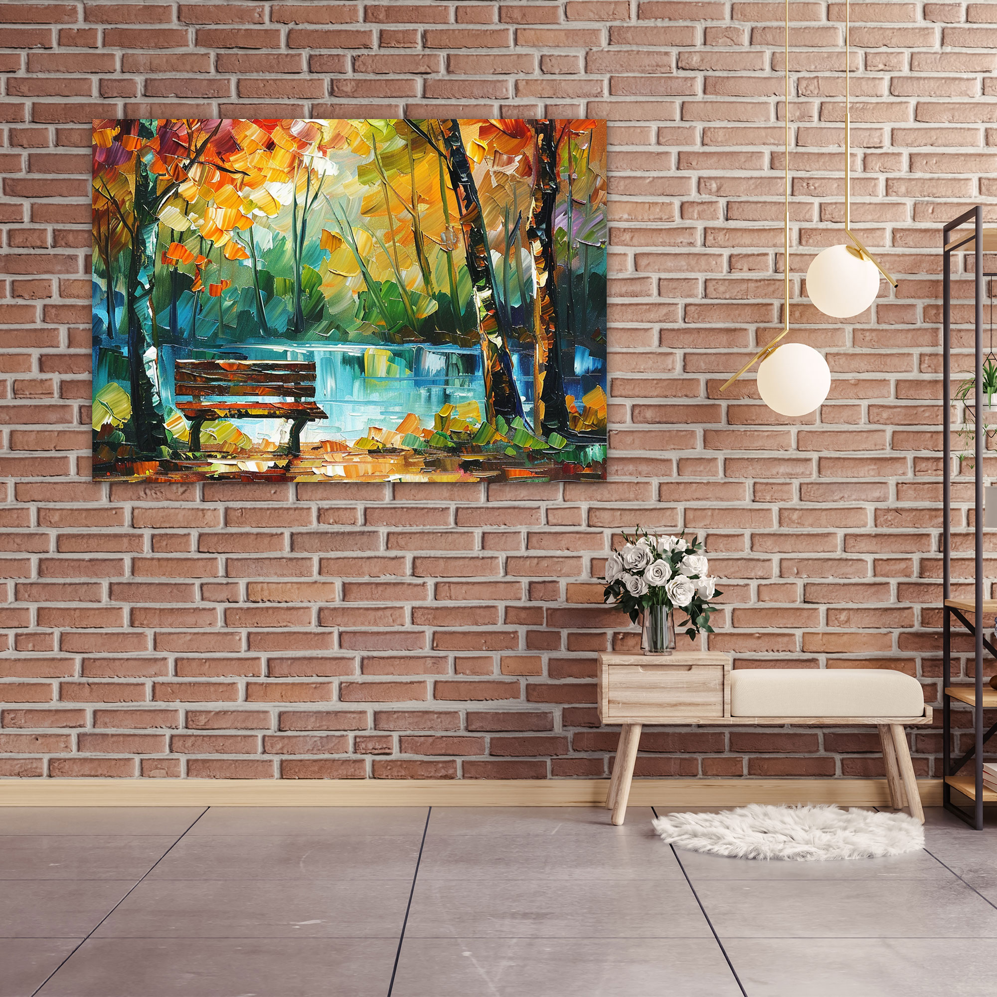 Leonid Afremov Wall Art Canvas Print - Leonid Afremov, Wall Art, Wall Decoration, Leonid Afremov