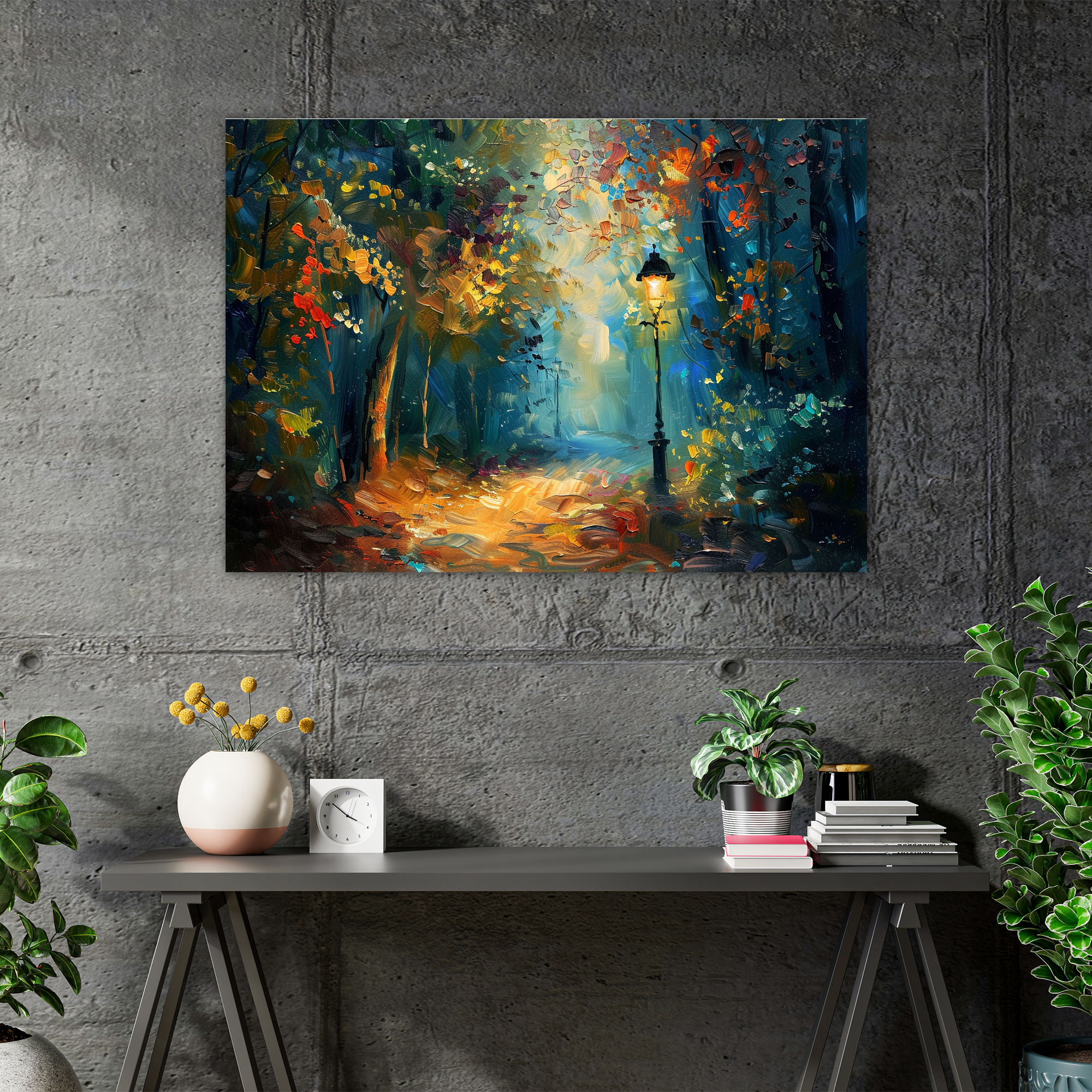 Enchanting Forest Leonid Afremov Canvas Print - Leonid Afremov, Leonid Afremov, Home Decoration, Canvas